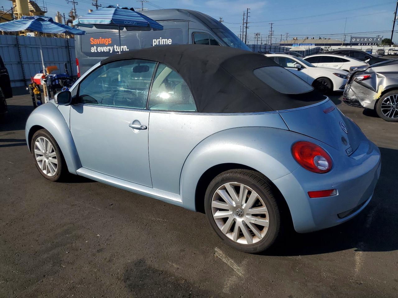 2010 Volkswagen New Beetle Blue vin: 3VWRG3AL9AM003147