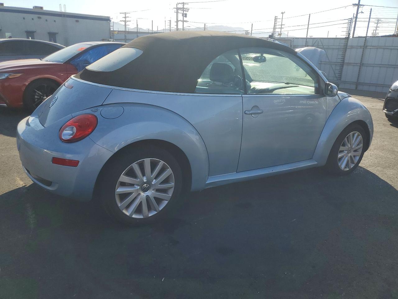 2010 Volkswagen New Beetle Blue vin: 3VWRG3AL9AM003147
