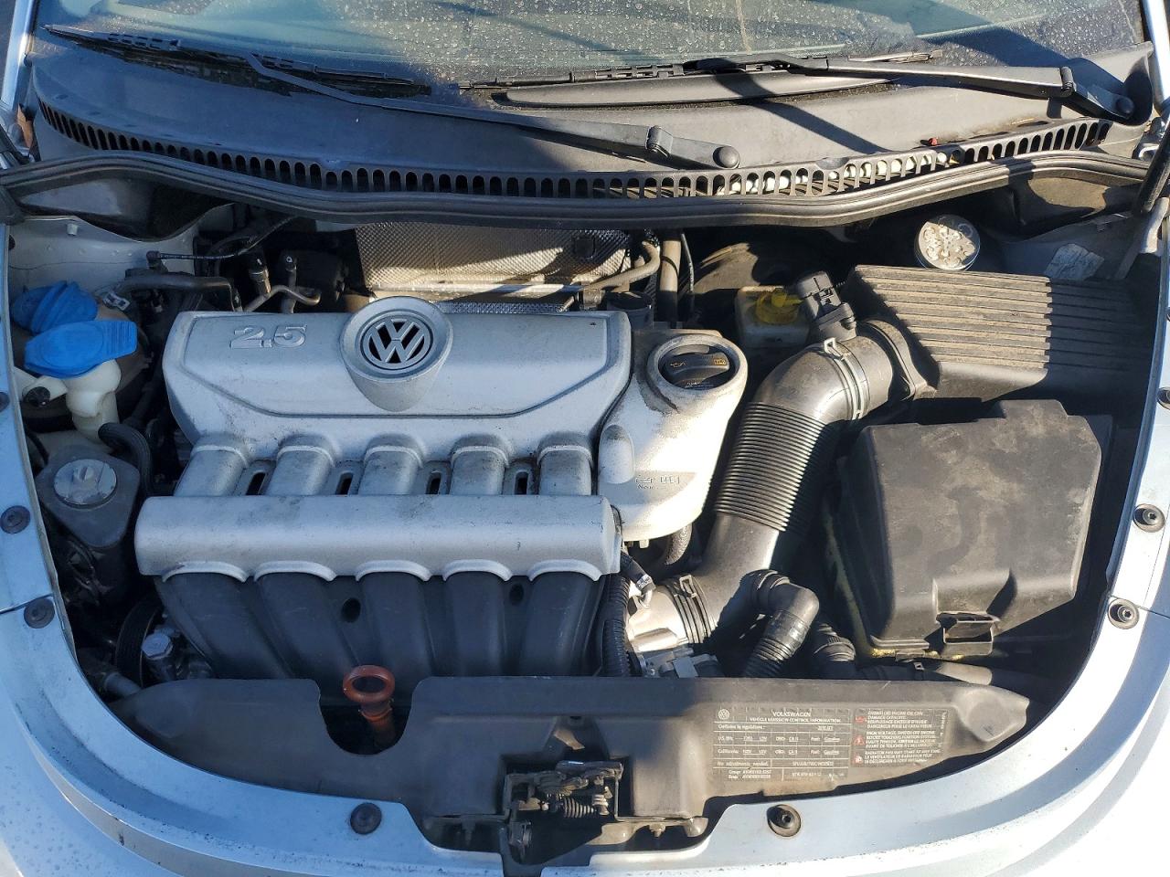 2010 Volkswagen New Beetle Blue vin: 3VWRG3AL9AM003147