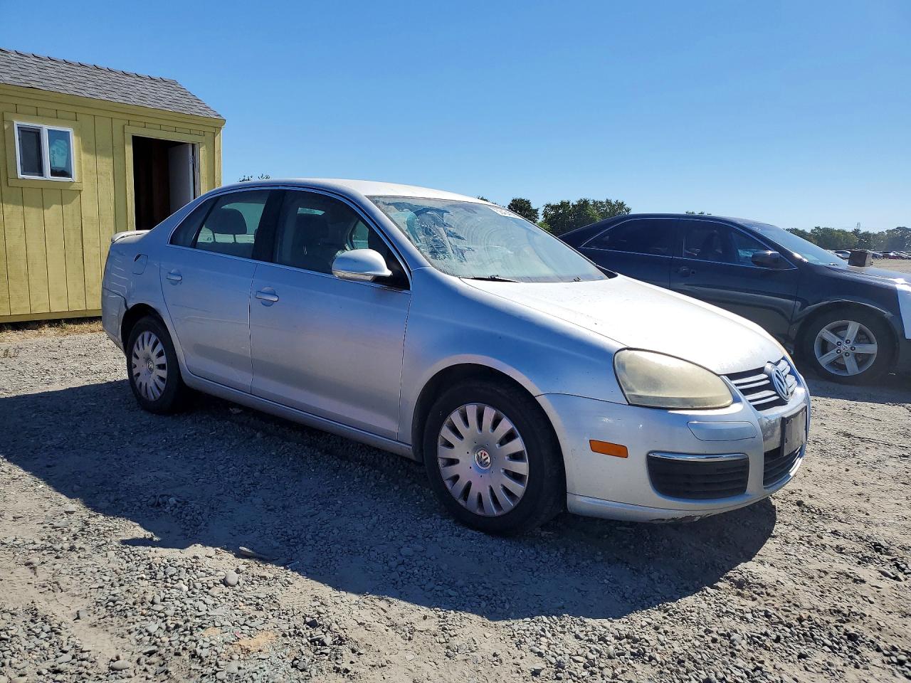 2005 Volkswagen New Jetta 2.5 Silver vin: 3VWRG71K45M647661