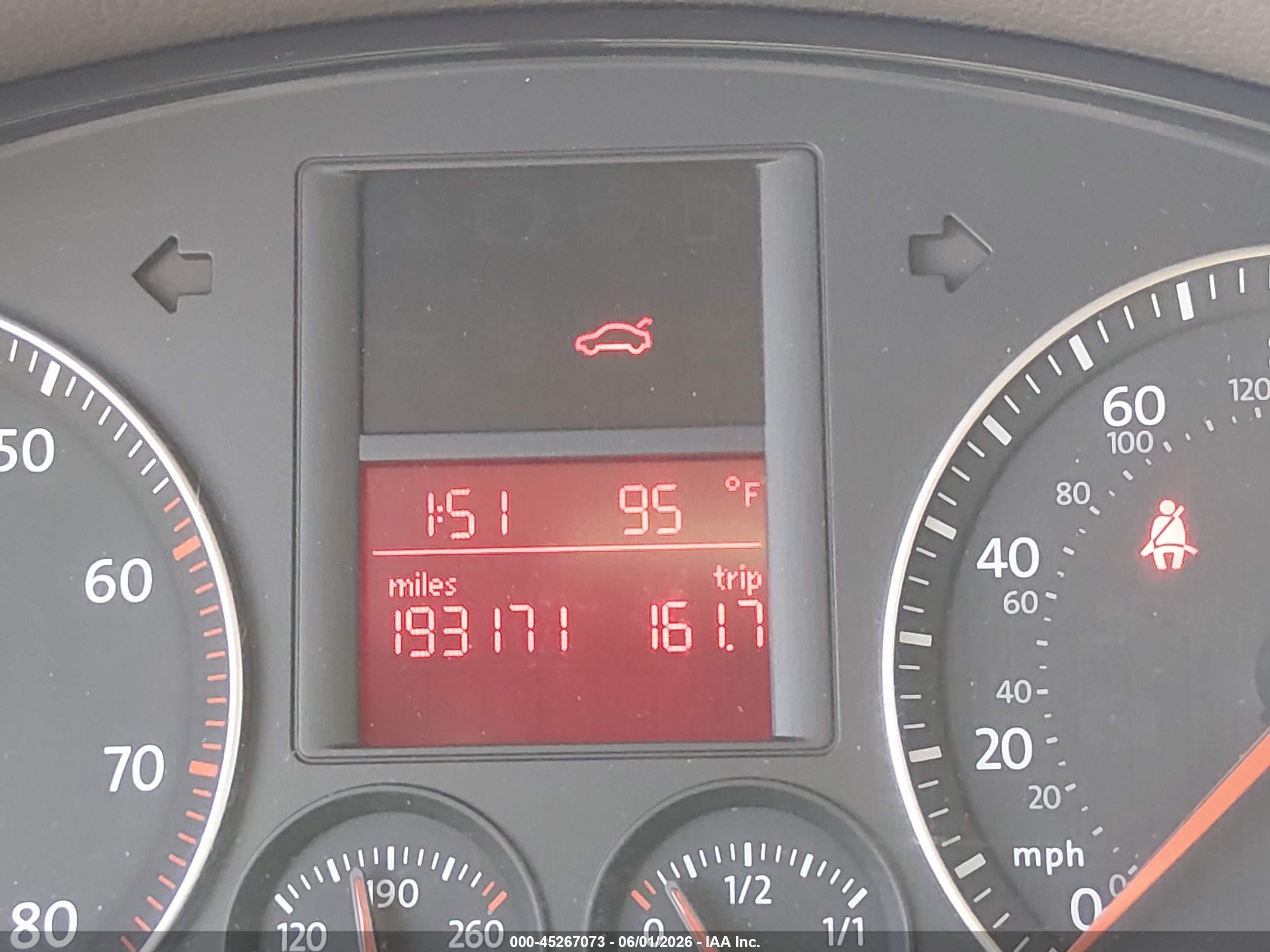 2006 Volkswagen Jetta 2.5 Blue vin: 3VWRG71KX6M707363