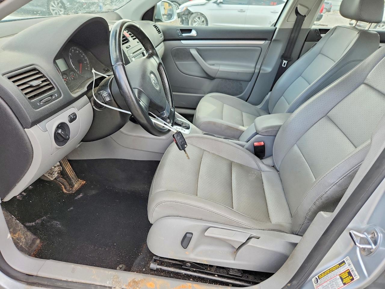 2008 Volkswagen Jetta Wolfsburg Silver vin: 3VWRJ71K58M180949