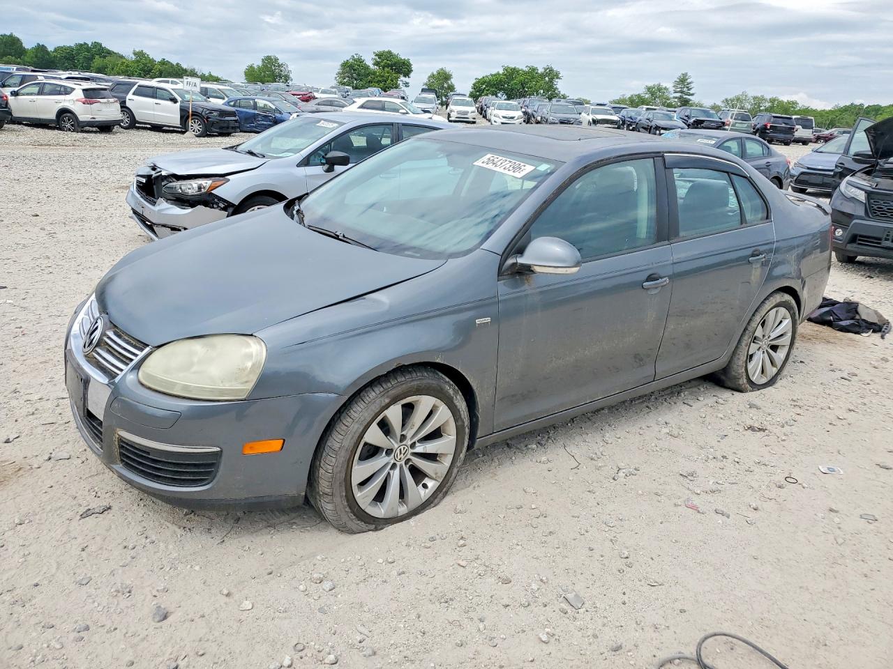 2008 Volkswagen Jetta Wolfsburg Gray vin: 3VWRJ71K58M181762