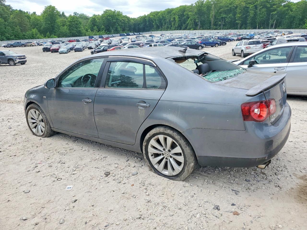 2008 Volkswagen Jetta Wolfsburg Gray vin: 3VWRJ71K58M181762