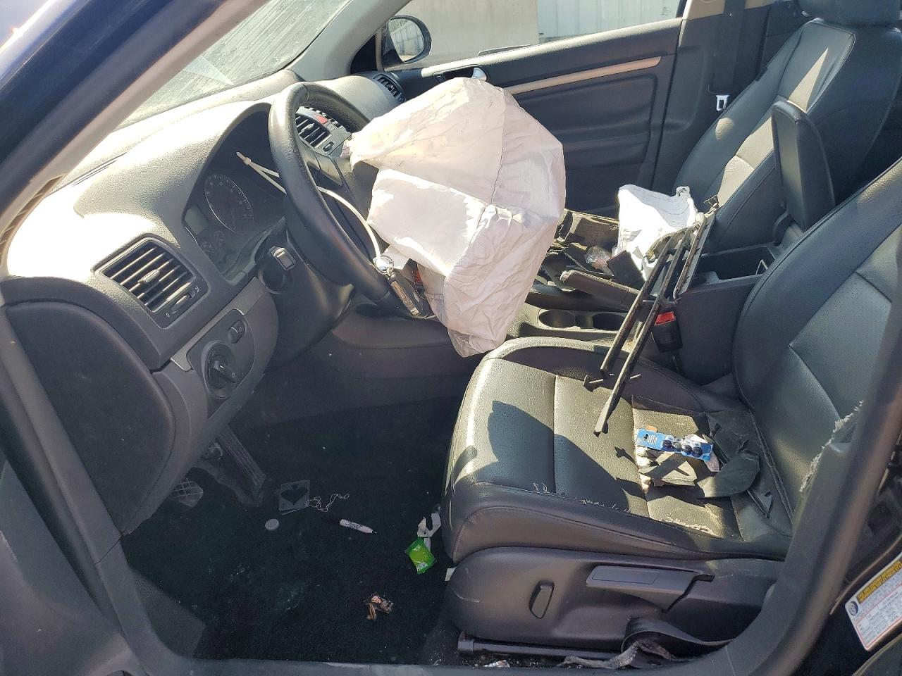 2008 Volkswagen Jetta Wolfsburg Черный vin: 3VWRJ71K88M194330