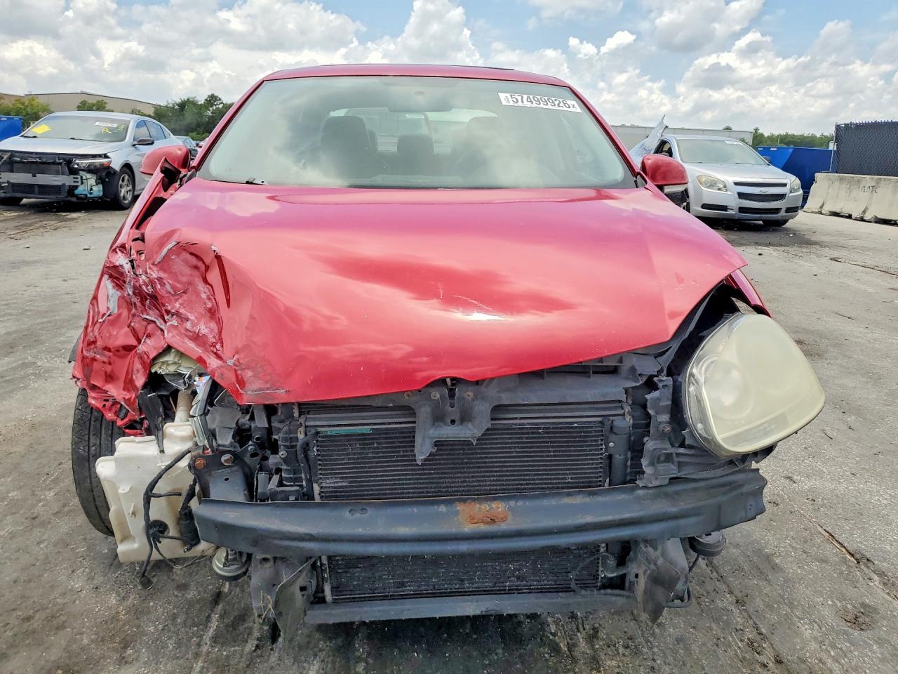 2008 Volkswagen Jetta Wolfsburg Red vin: 3VWRJ71K98M124786