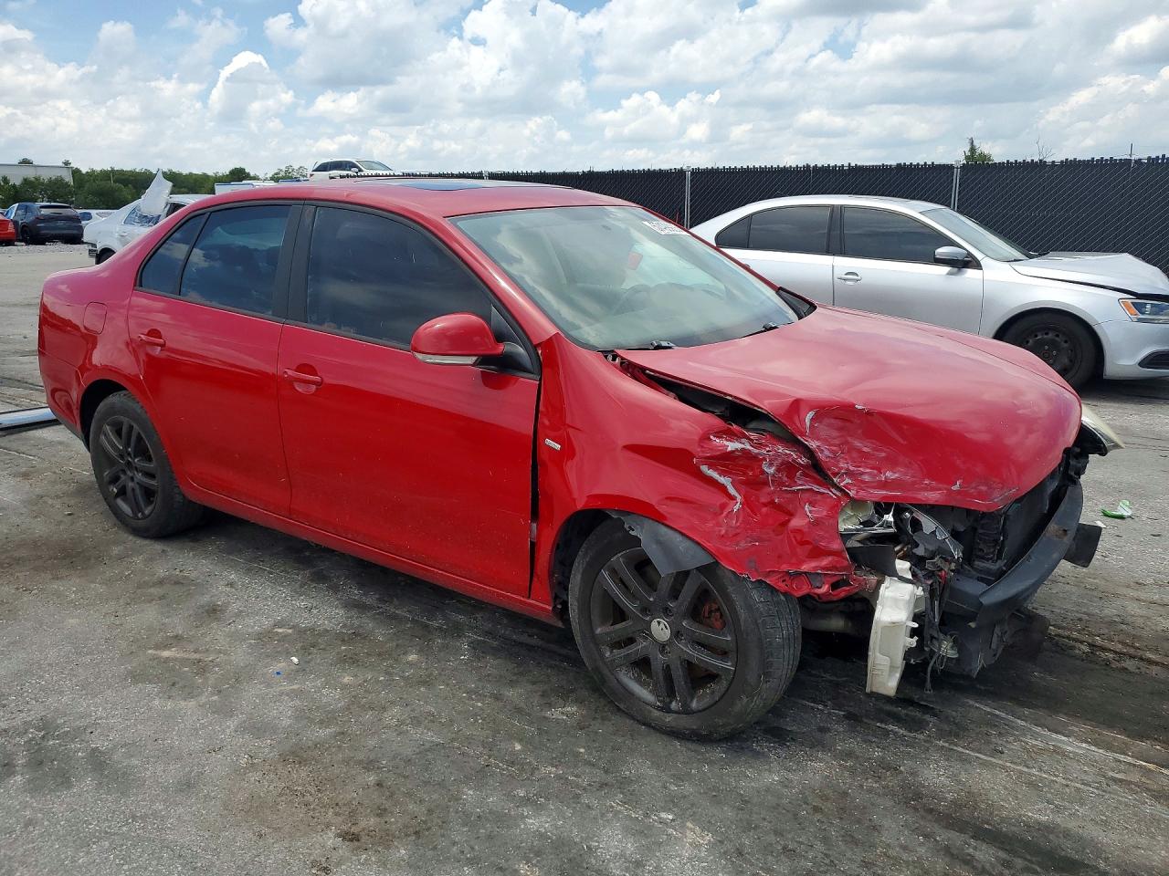 2008 Volkswagen Jetta Wolfsburg Red vin: 3VWRJ71K98M124786
