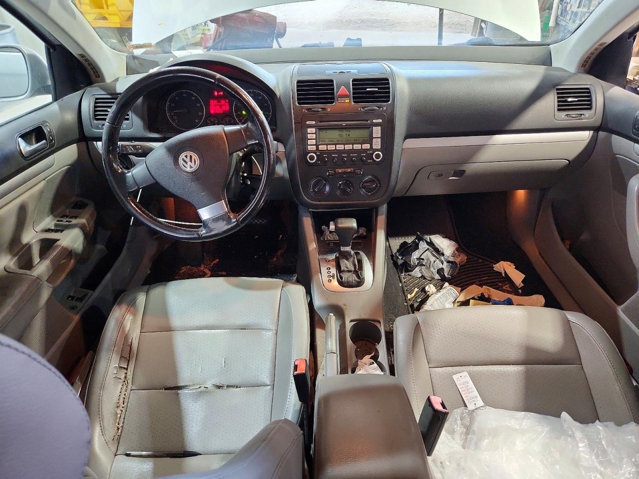 2008 Volkswagen Jetta Wolfsburg Серебряный vin: 3VWRJ71KX8M122528