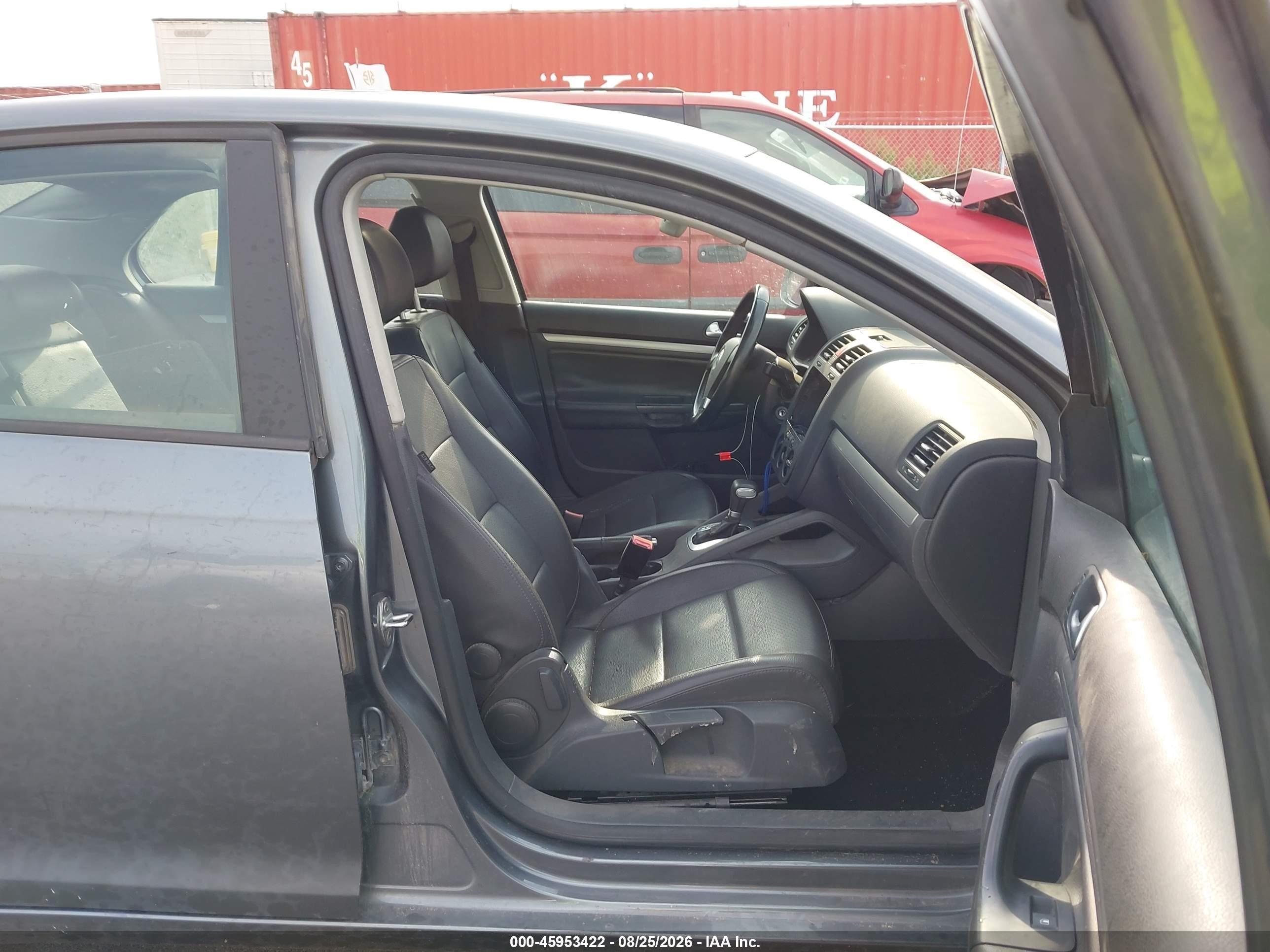 2008 Volkswagen Jetta Wolfsburg Edition Gray vin: 3VWRJ71KX8M182373
