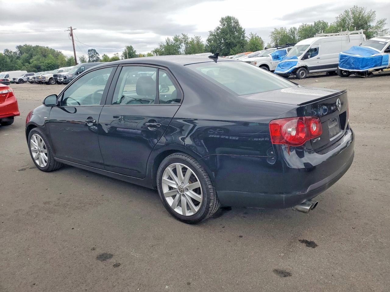 2010 Volkswagen Jetta Wolfsburg Black vin: 3VWRJ7AJ4AM019473