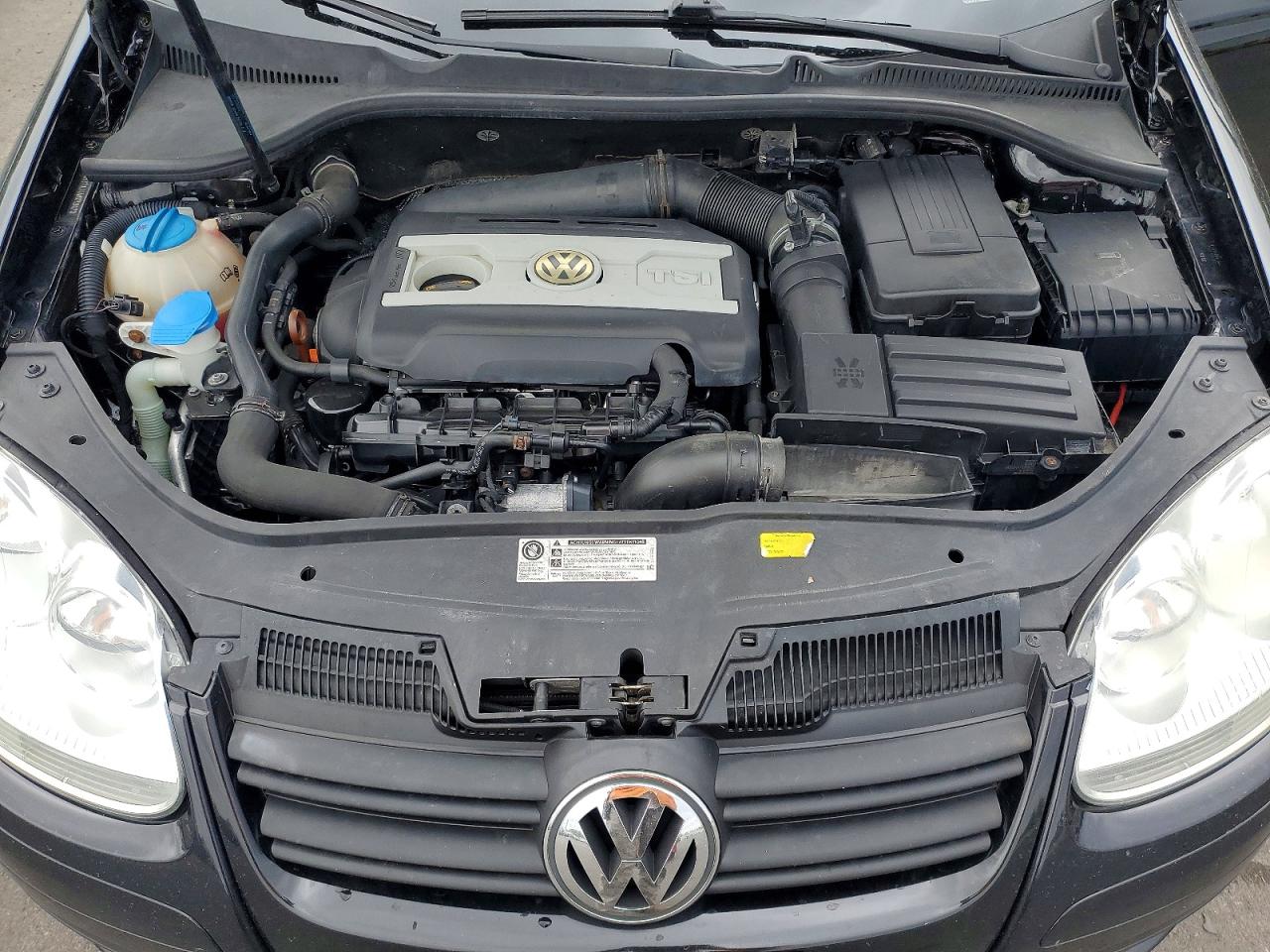 2010 Volkswagen Jetta Wolfsburg Black vin: 3VWRJ7AJ4AM019473