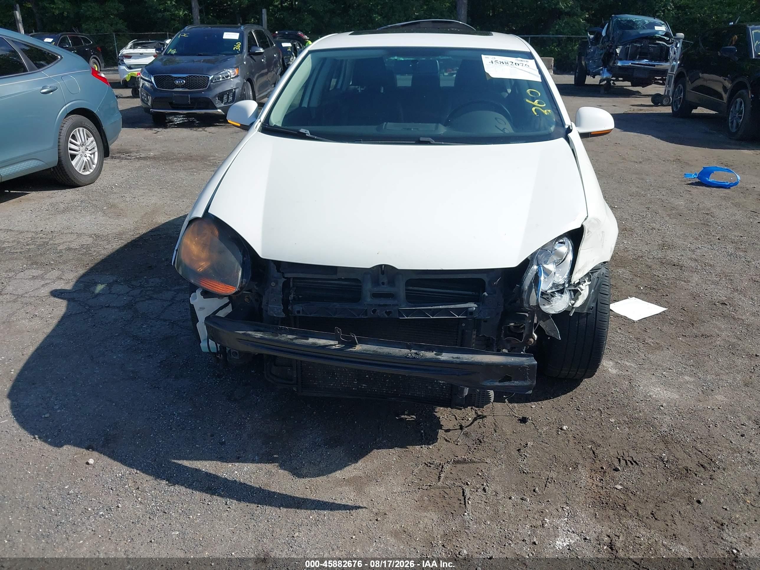 2010 Volkswagen Jetta Wolfsburg Edition White vin: 3VWRJ7AJ8AM151622