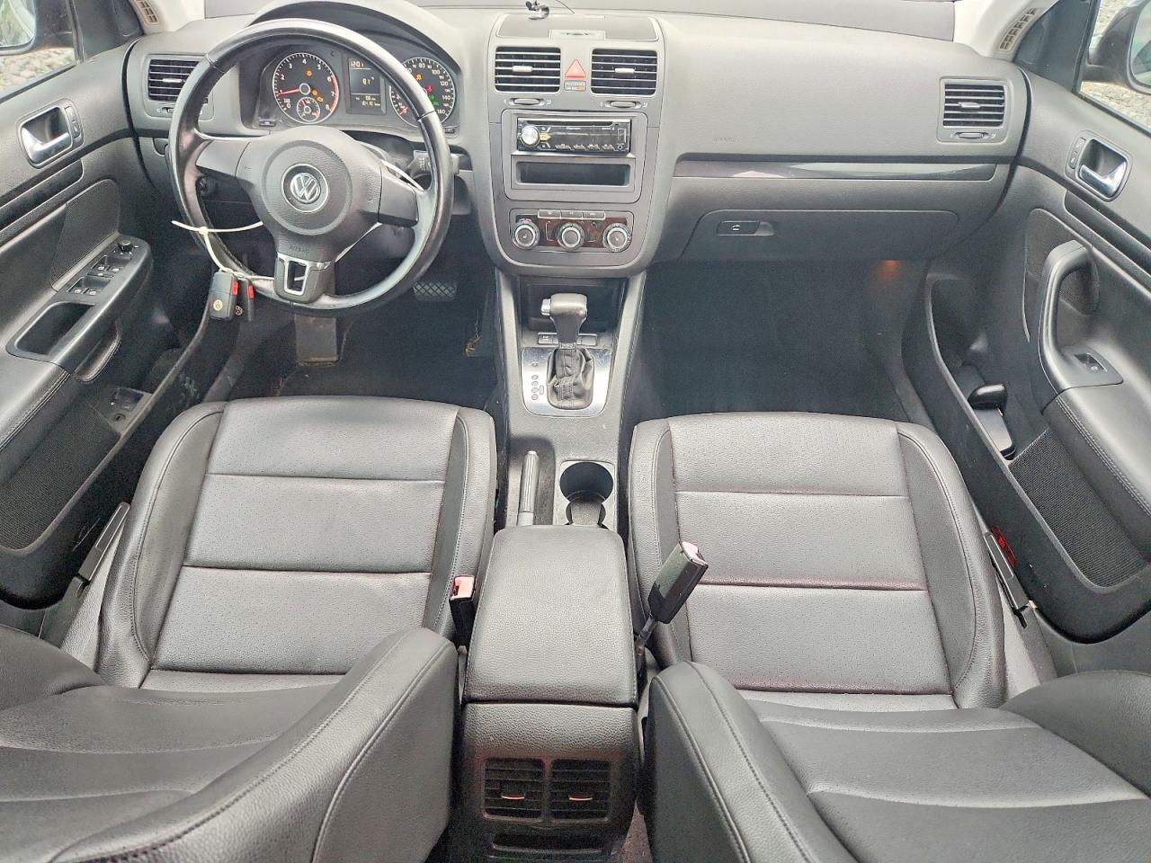 2010 Volkswagen Jetta Wolfsburg Black vin: 3VWRJ7AJ9AM017704