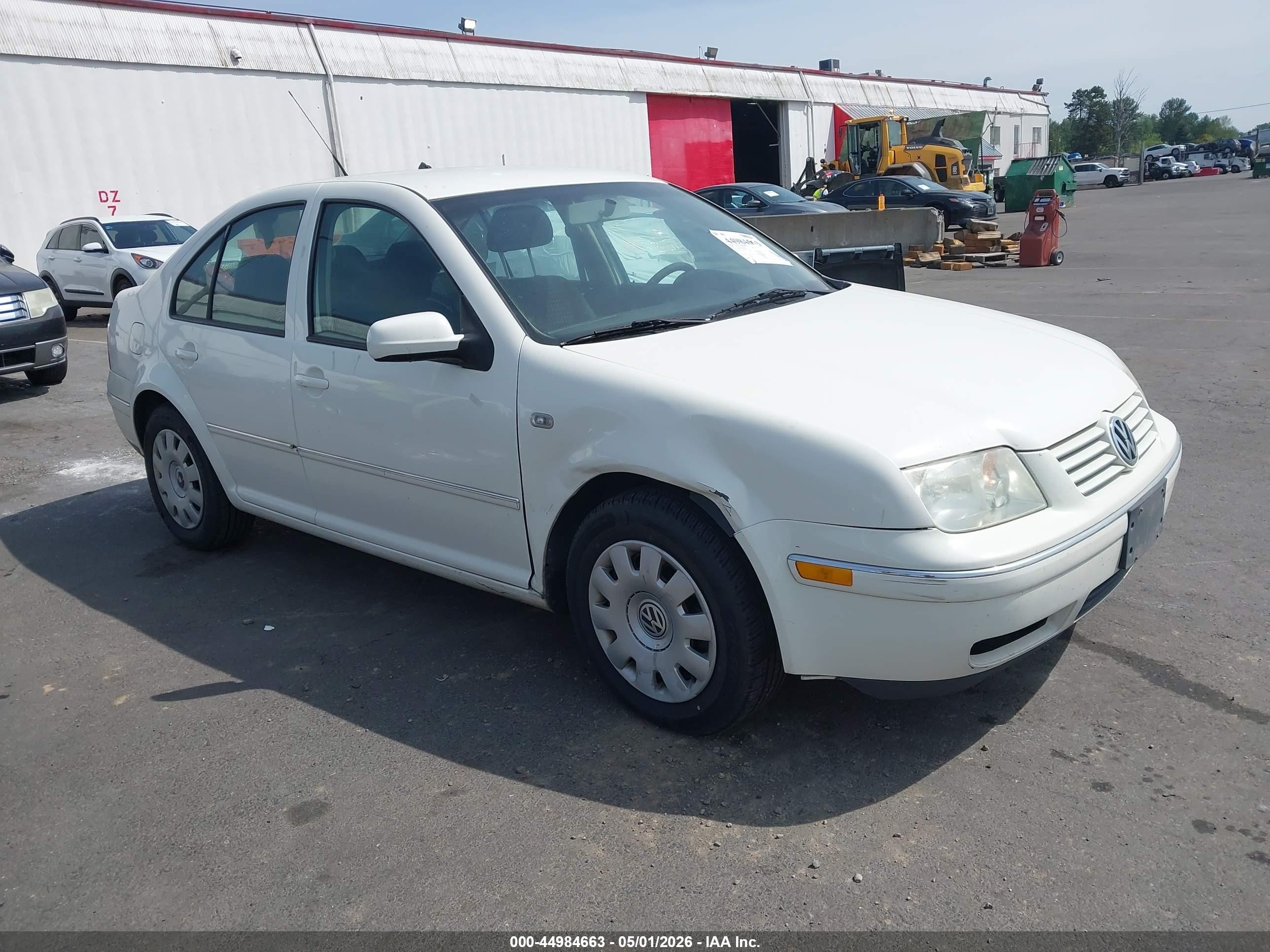 2004 Volkswagen Jetta Gl White vin: 3VWRK69M14M035205