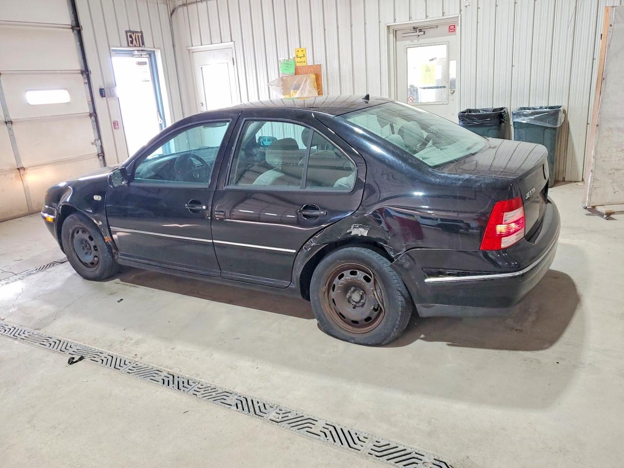 2004 Volkswagen Jetta Gl Black vin: 3VWRK69M14M051999