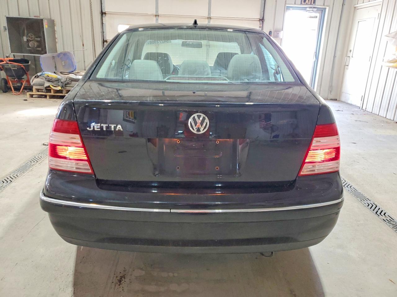 2004 Volkswagen Jetta Gl Black vin: 3VWRK69M14M051999