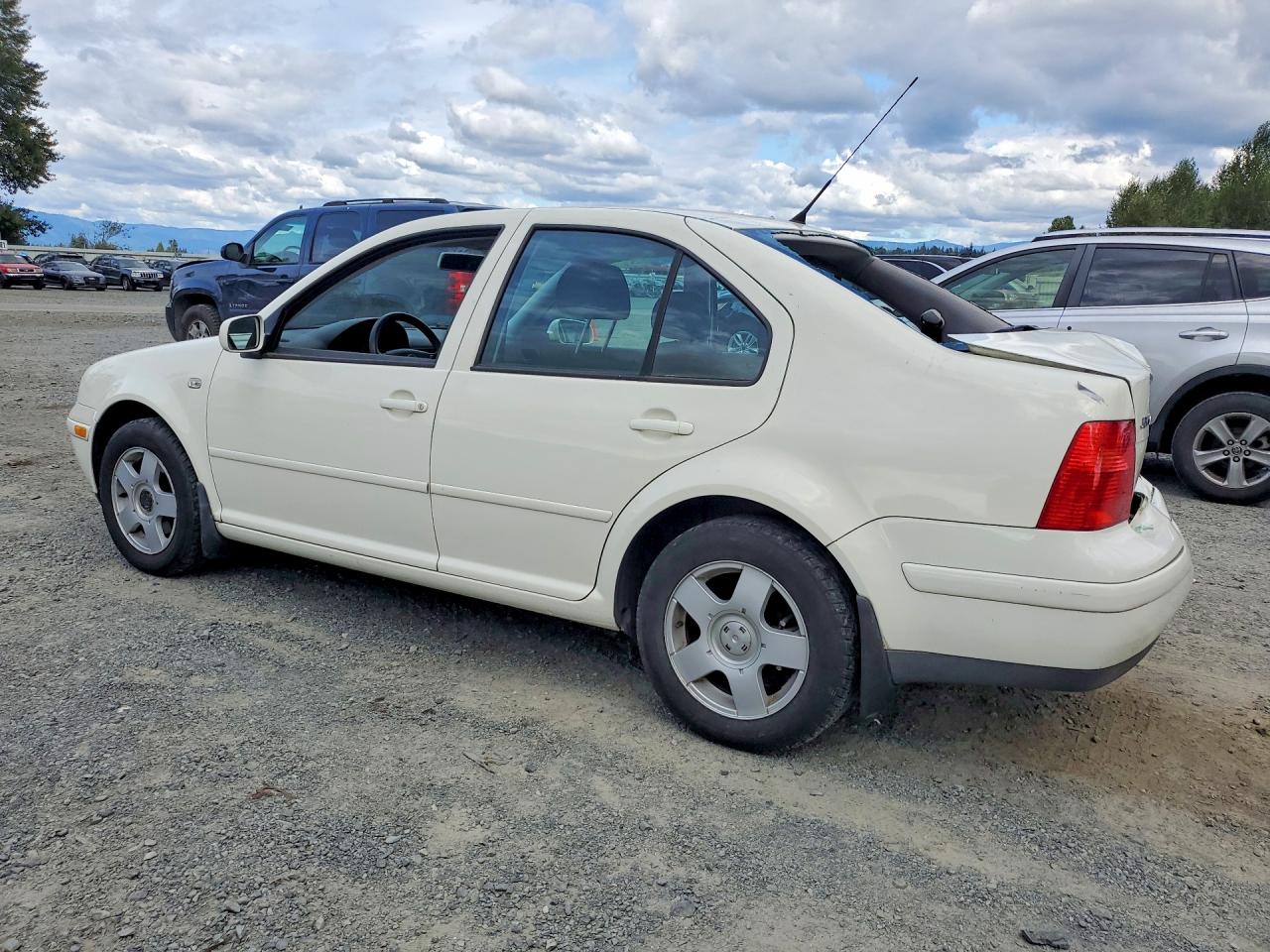 2003 Volkswagen Jetta Gl White vin: 3VWRK69M23M151527