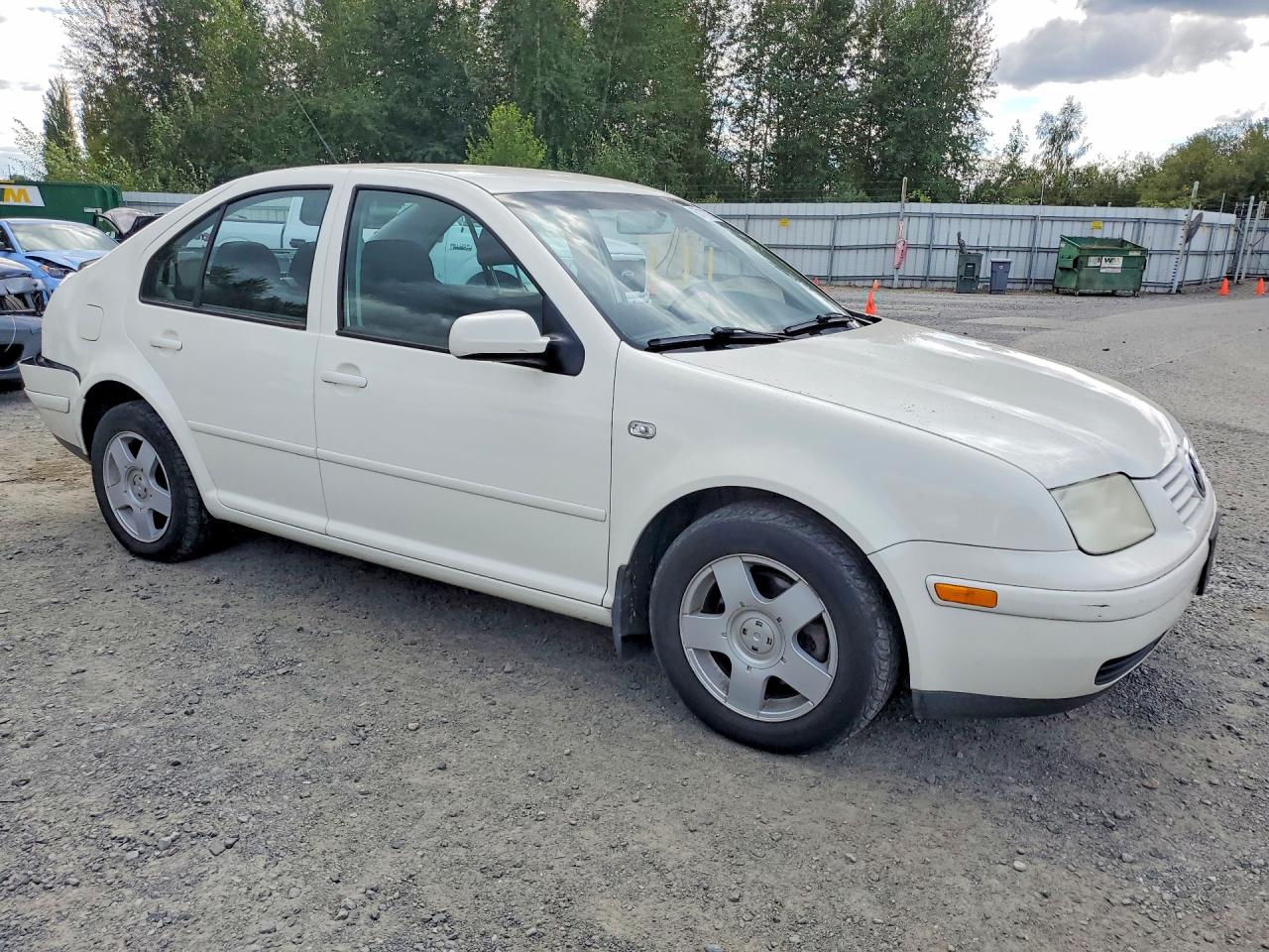 2003 Volkswagen Jetta Gl White vin: 3VWRK69M23M151527