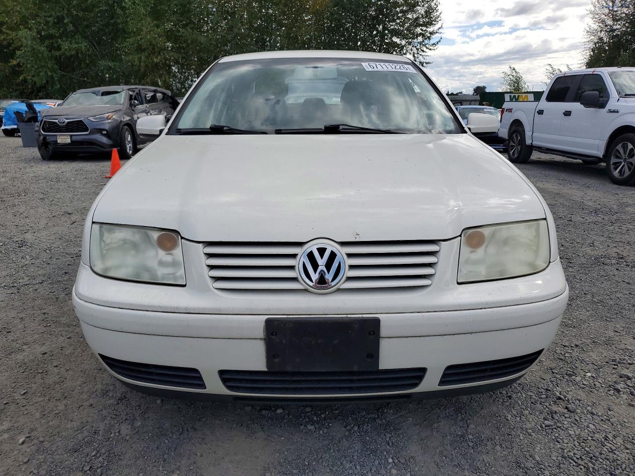 2003 Volkswagen Jetta Gl White vin: 3VWRK69M23M151527
