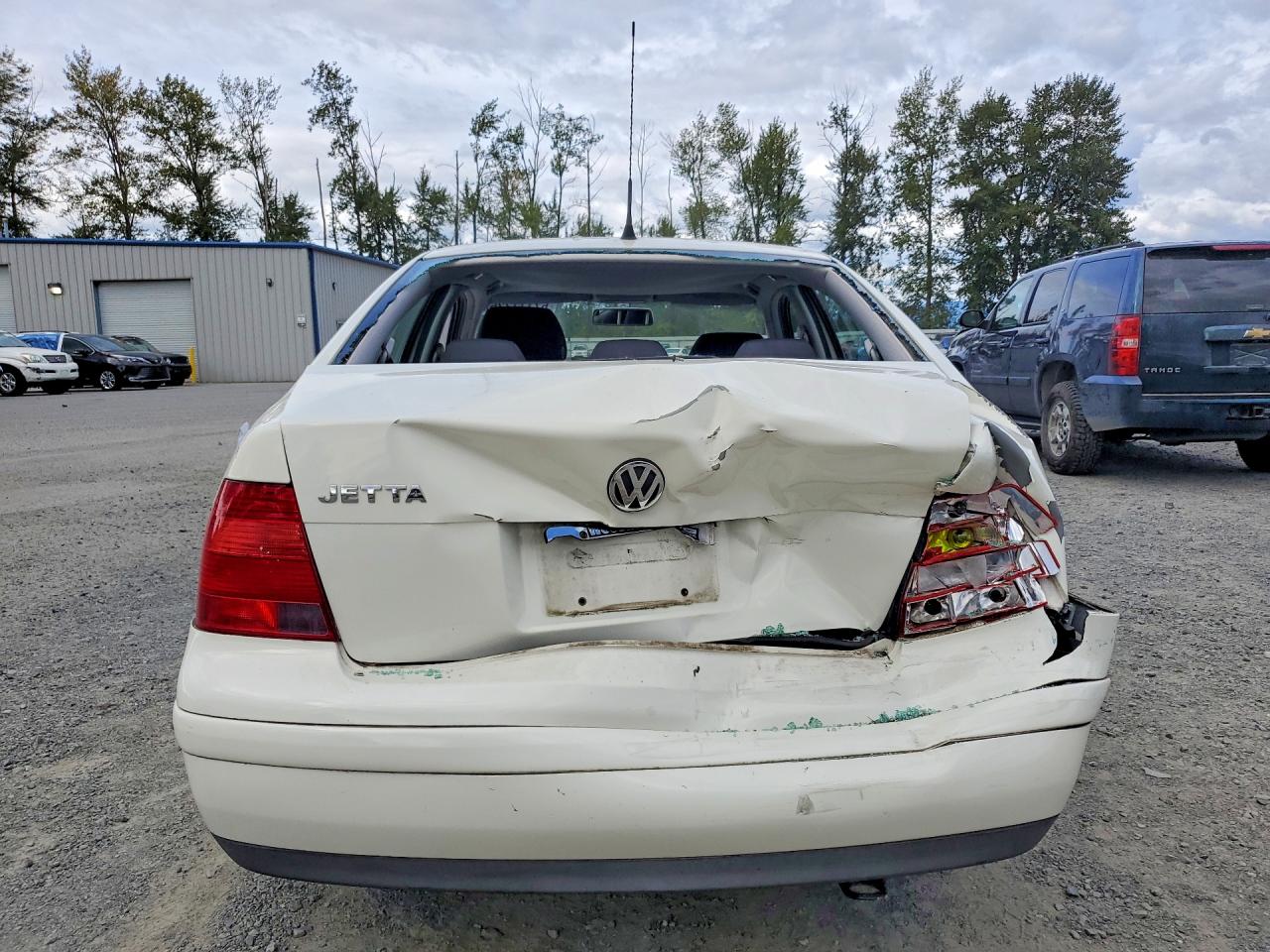 2003 Volkswagen Jetta Gl White vin: 3VWRK69M23M151527