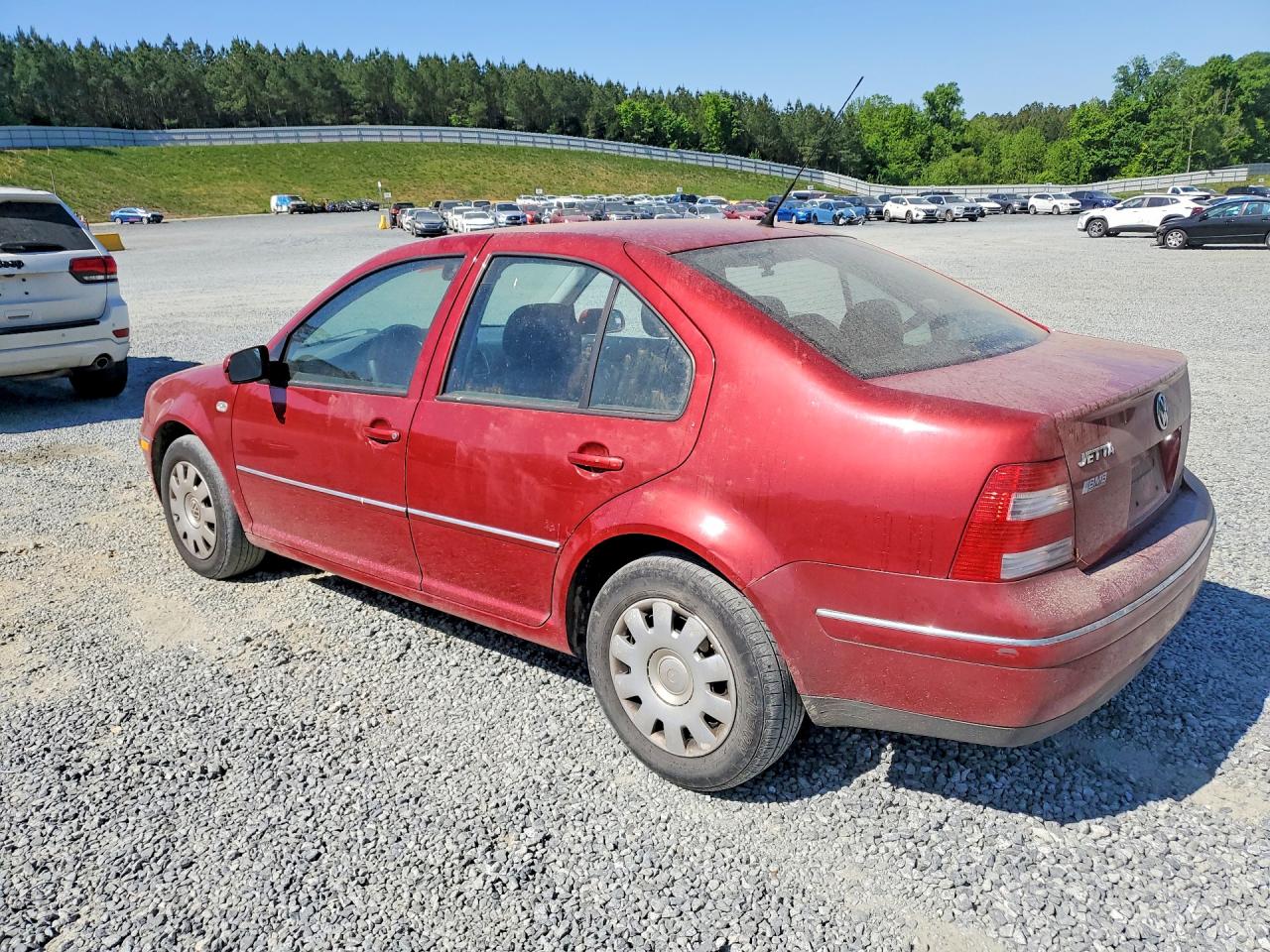 2004 Volkswagen Jetta Gl Red vin: 3VWRK69M24M024293