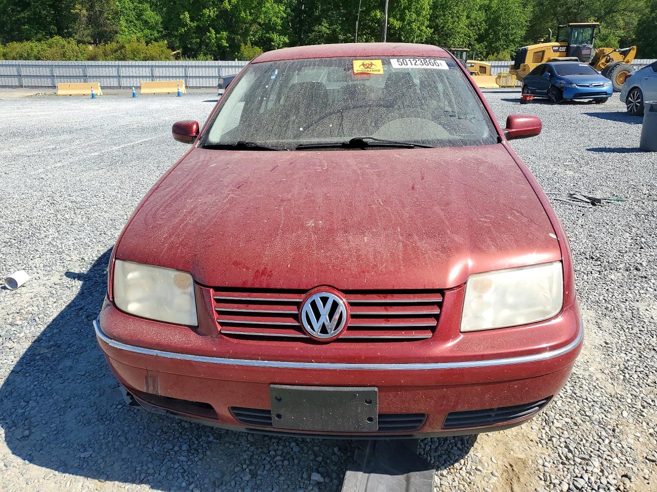 2004 Volkswagen Jetta Gl Red vin: 3VWRK69M24M024293