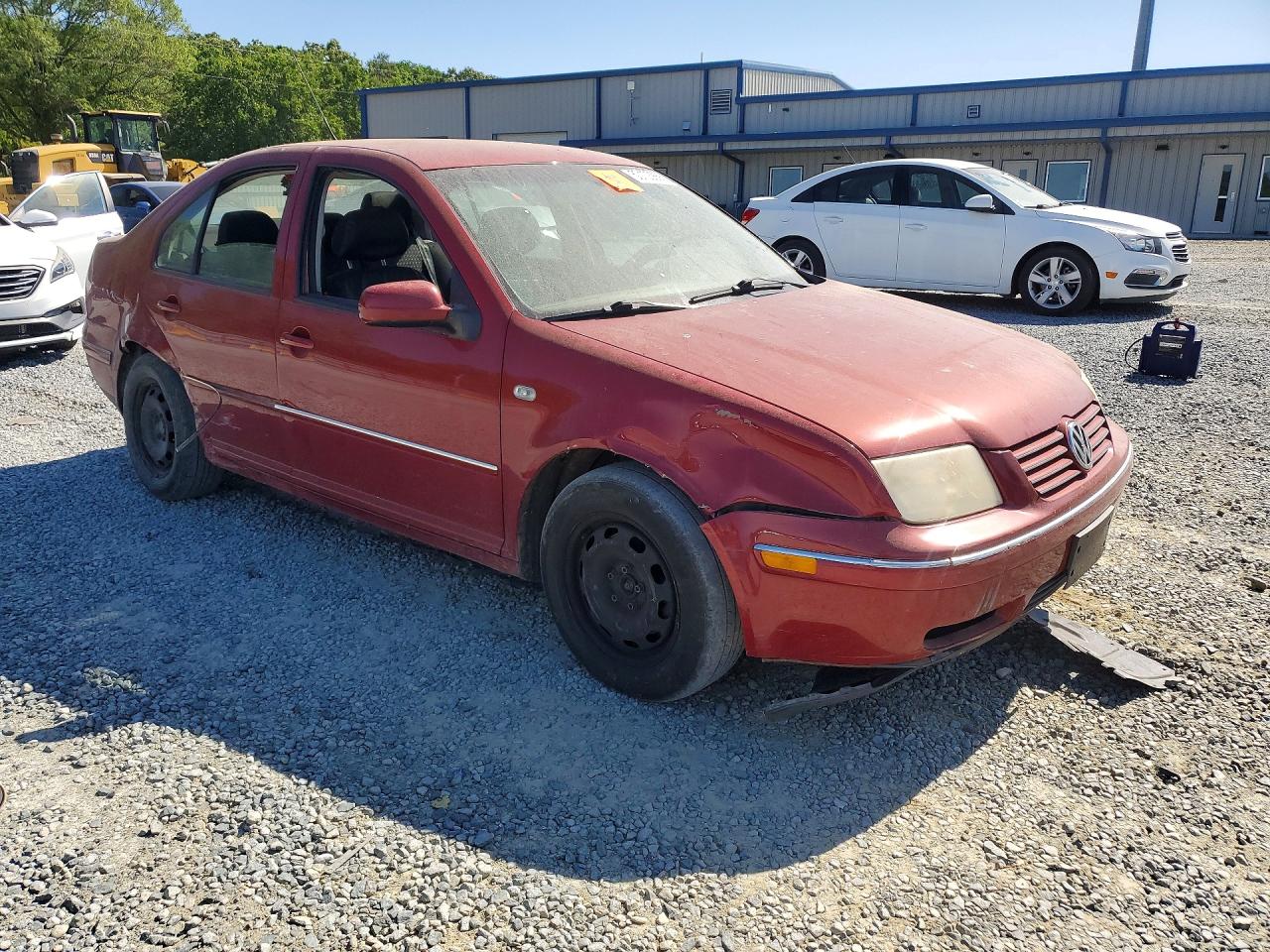 2004 Volkswagen Jetta Gl Red vin: 3VWRK69M24M024293