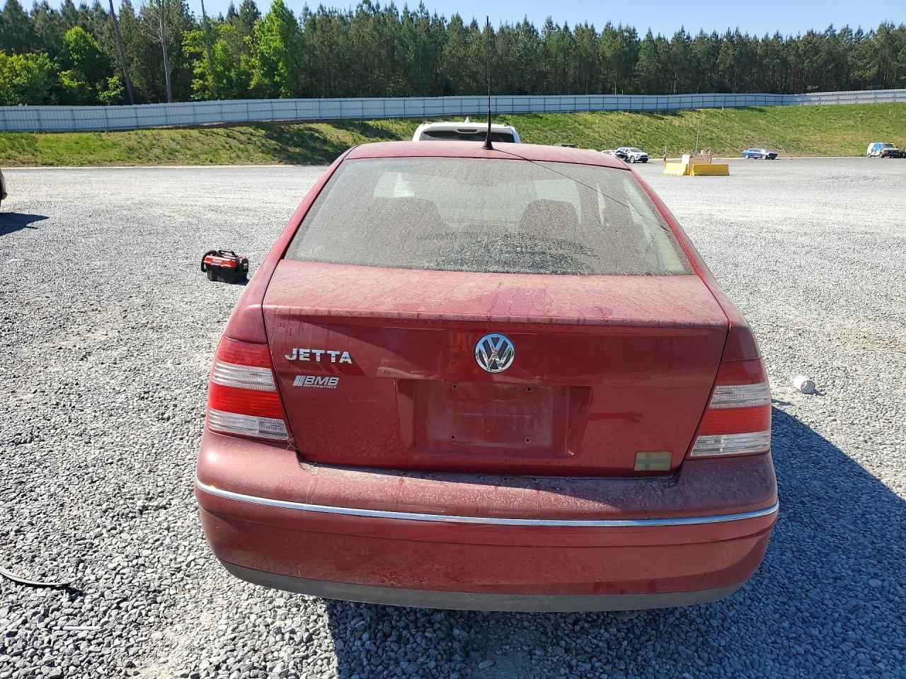 2004 Volkswagen Jetta Gl Red vin: 3VWRK69M24M024293