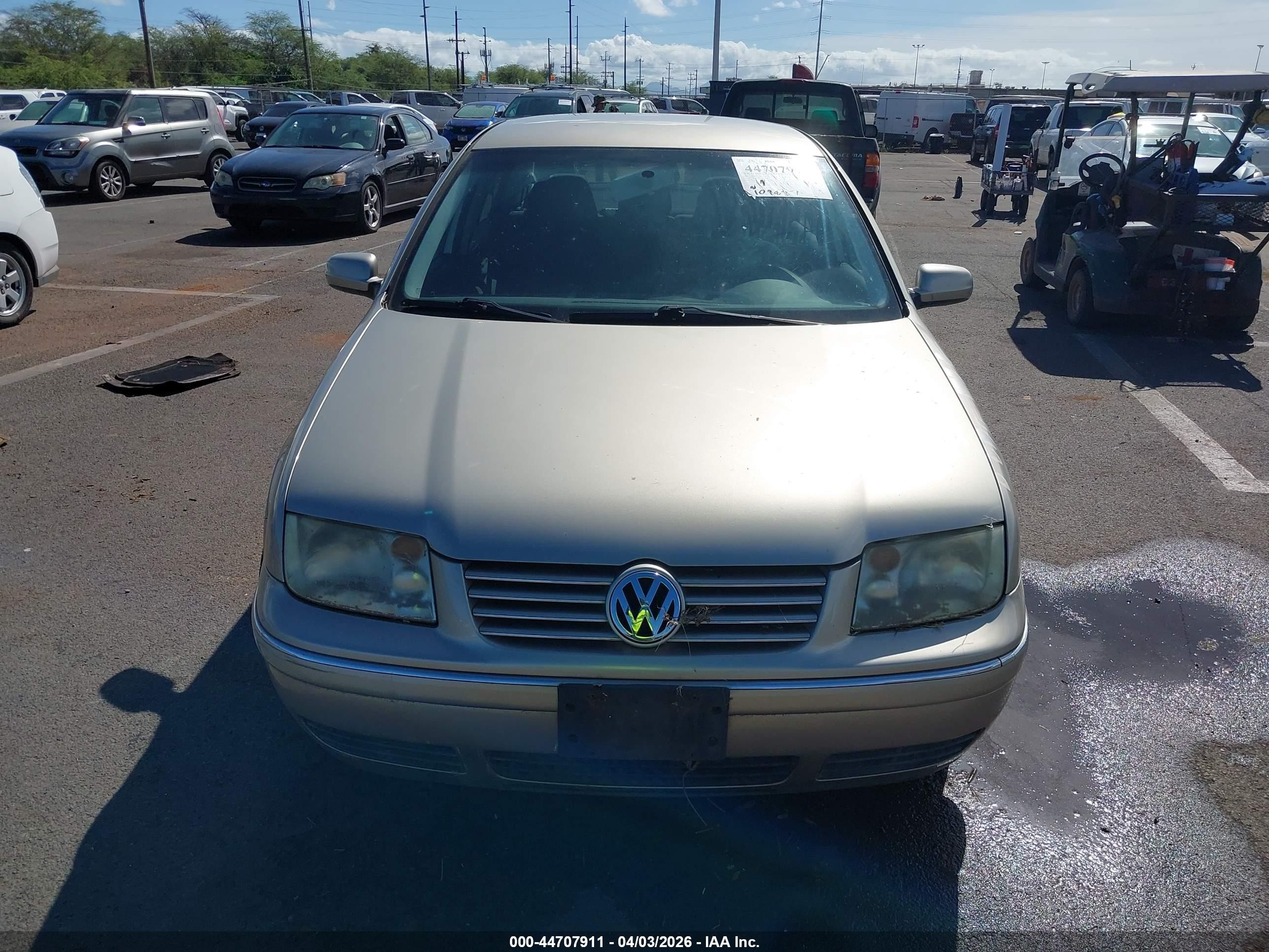 2004 Volkswagen Jetta Gl Beige vin: 3VWRK69M34M032046