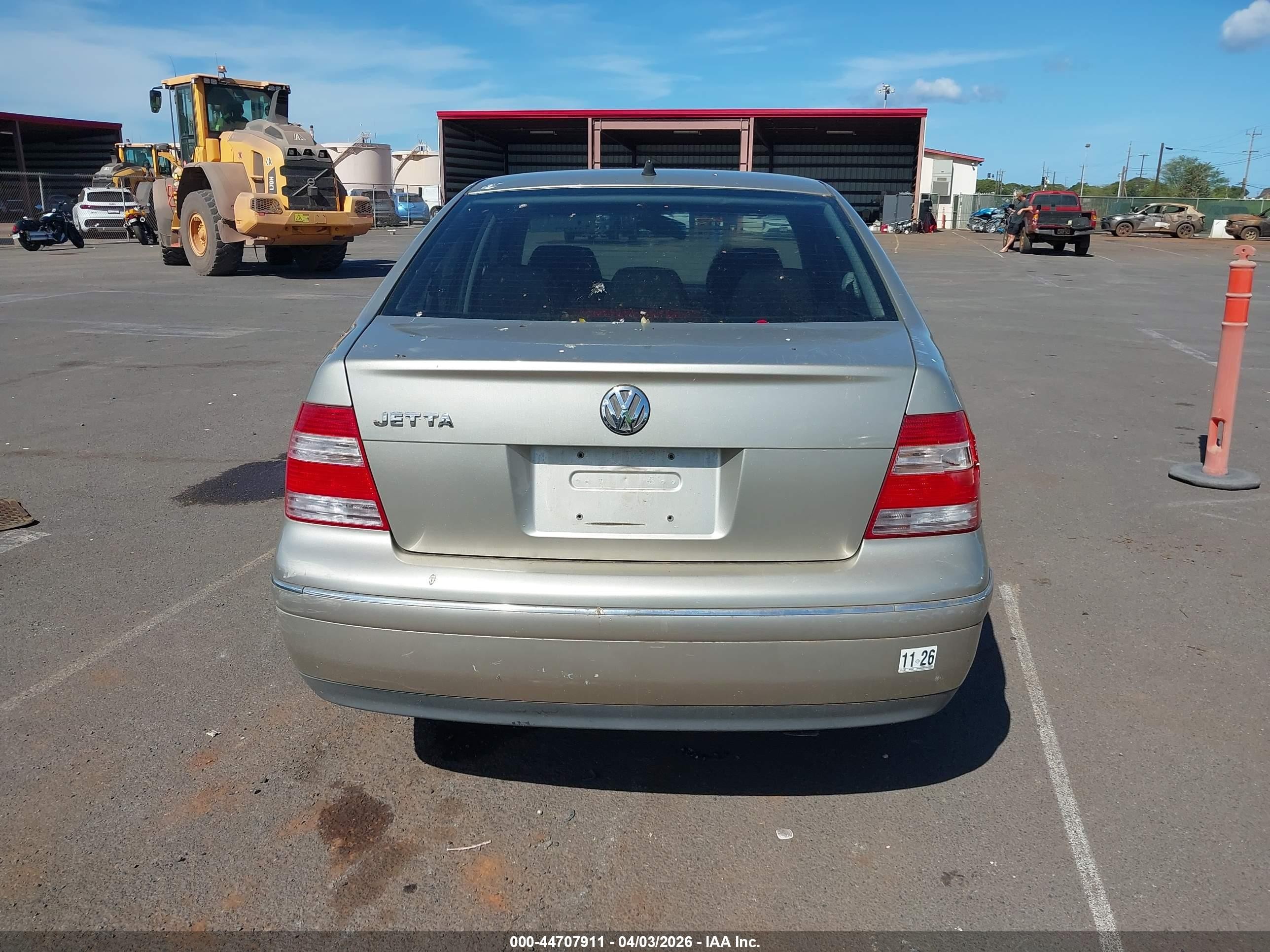 2004 Volkswagen Jetta Gl Beige vin: 3VWRK69M34M032046