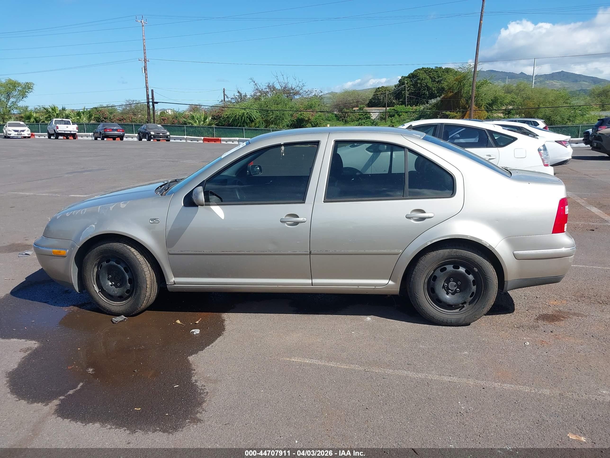 2004 Volkswagen Jetta Gl Beige vin: 3VWRK69M34M032046
