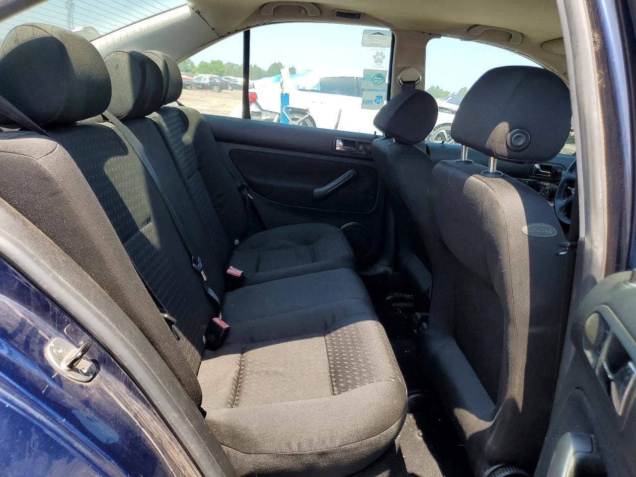 2004 Volkswagen Jetta Gl Blue vin: 3VWRK69M34M113726
