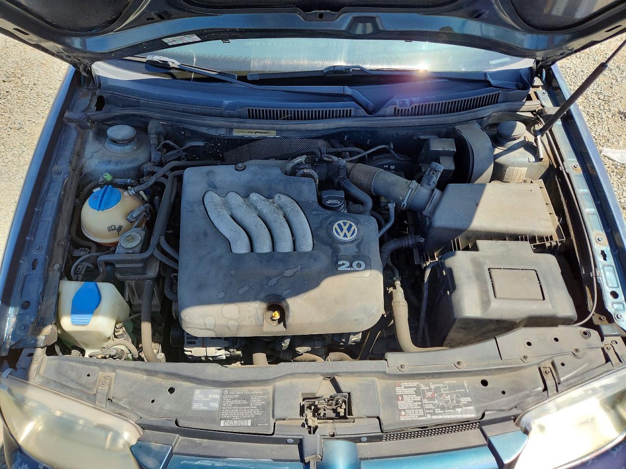2002 Volkswagen Jetta Gl Teal vin: 3VWRK69M42M025183