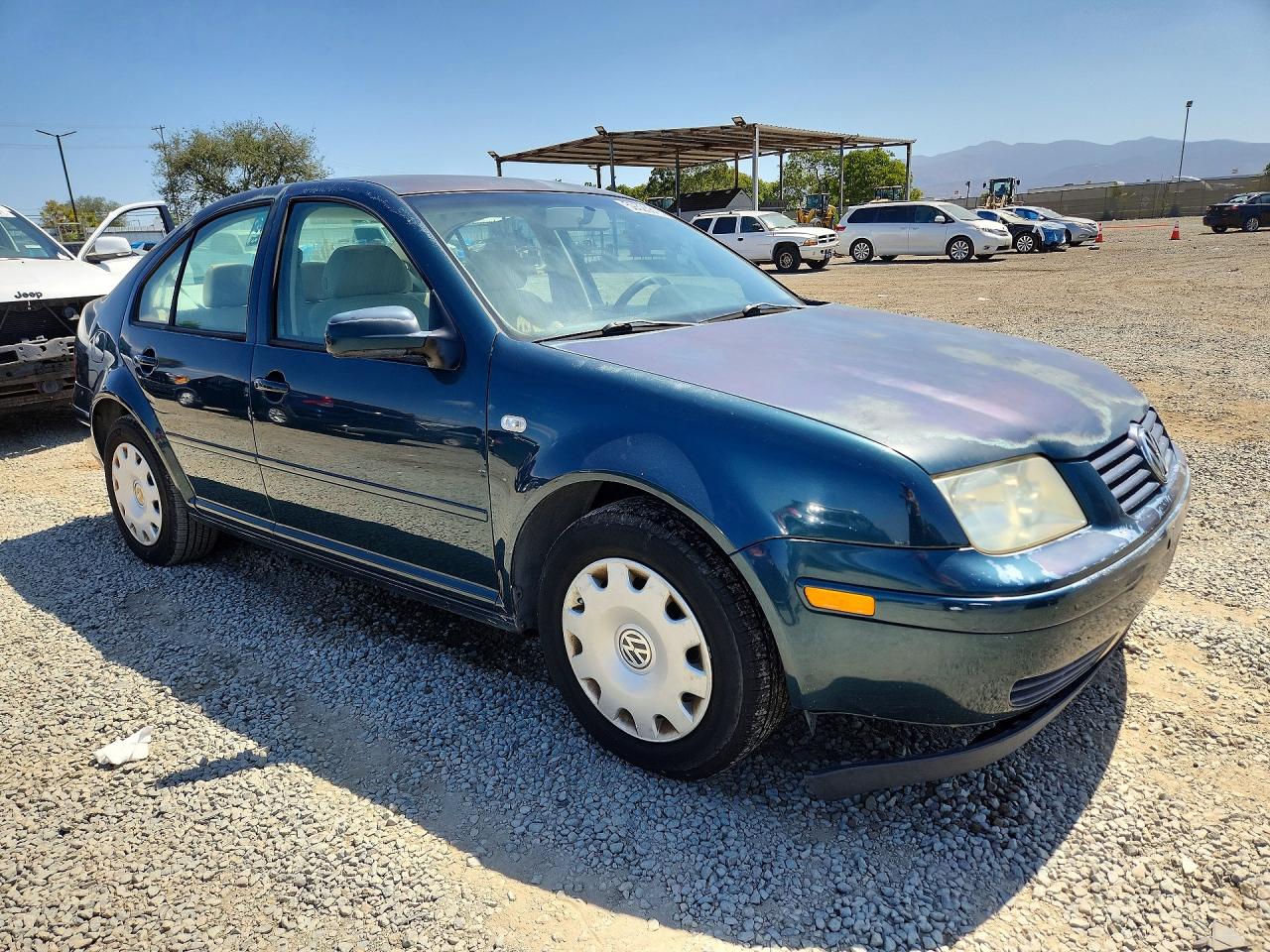 2002 Volkswagen Jetta Gl Teal vin: 3VWRK69M42M025183