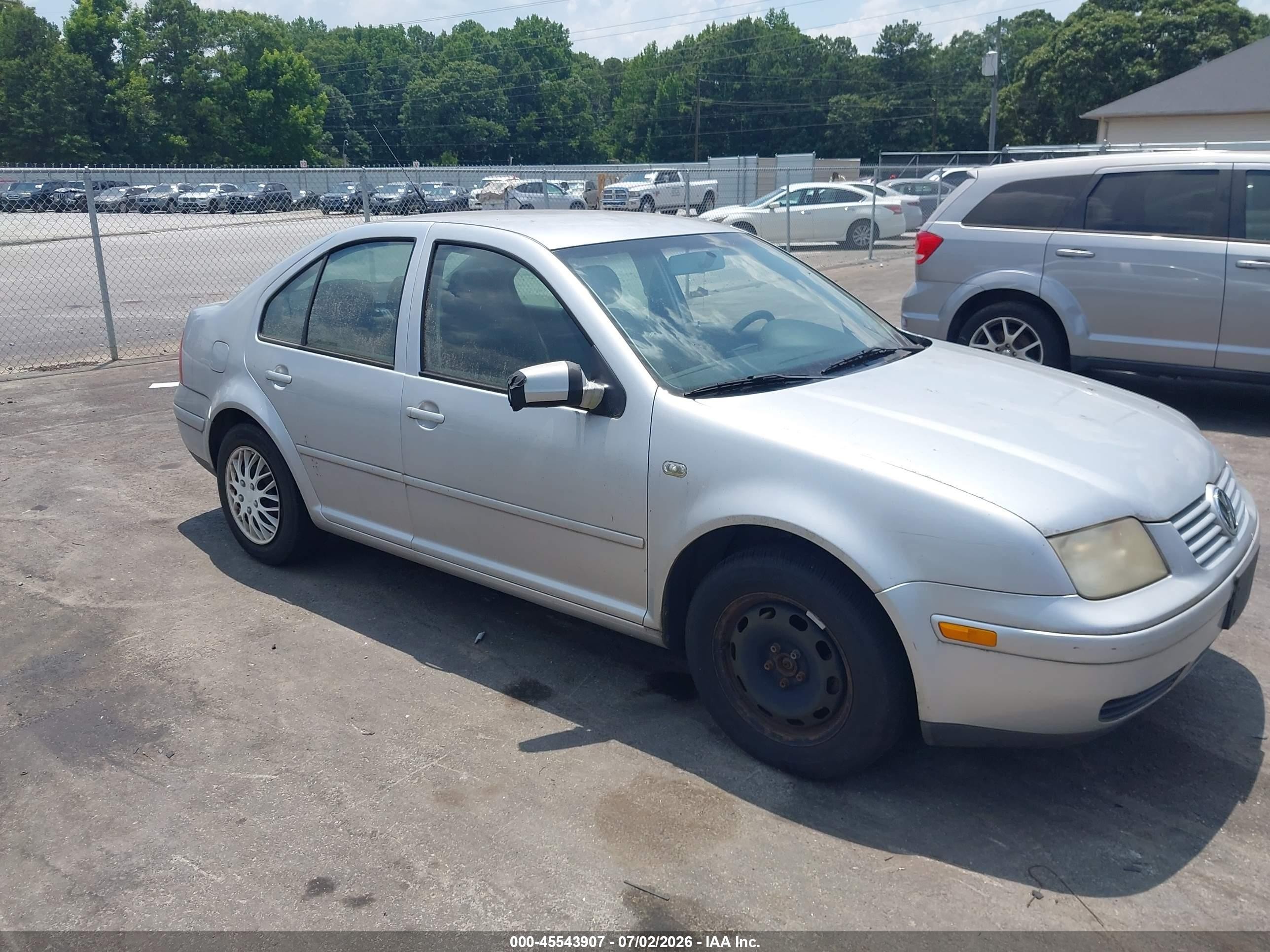 2003 Volkswagen Jetta Gl Gray vin: 3VWRK69M43M009003