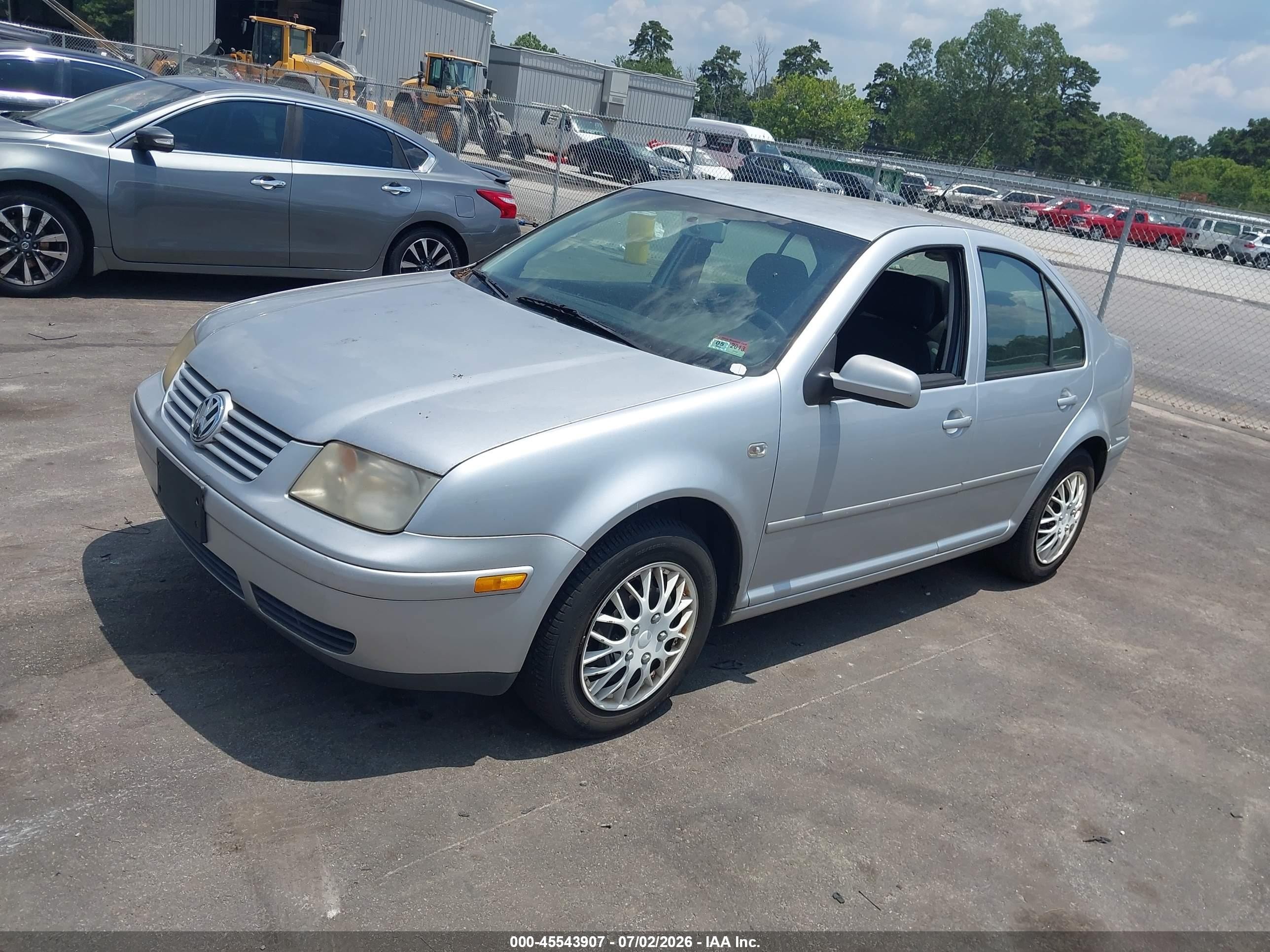 2003 Volkswagen Jetta Gl Gray vin: 3VWRK69M43M009003