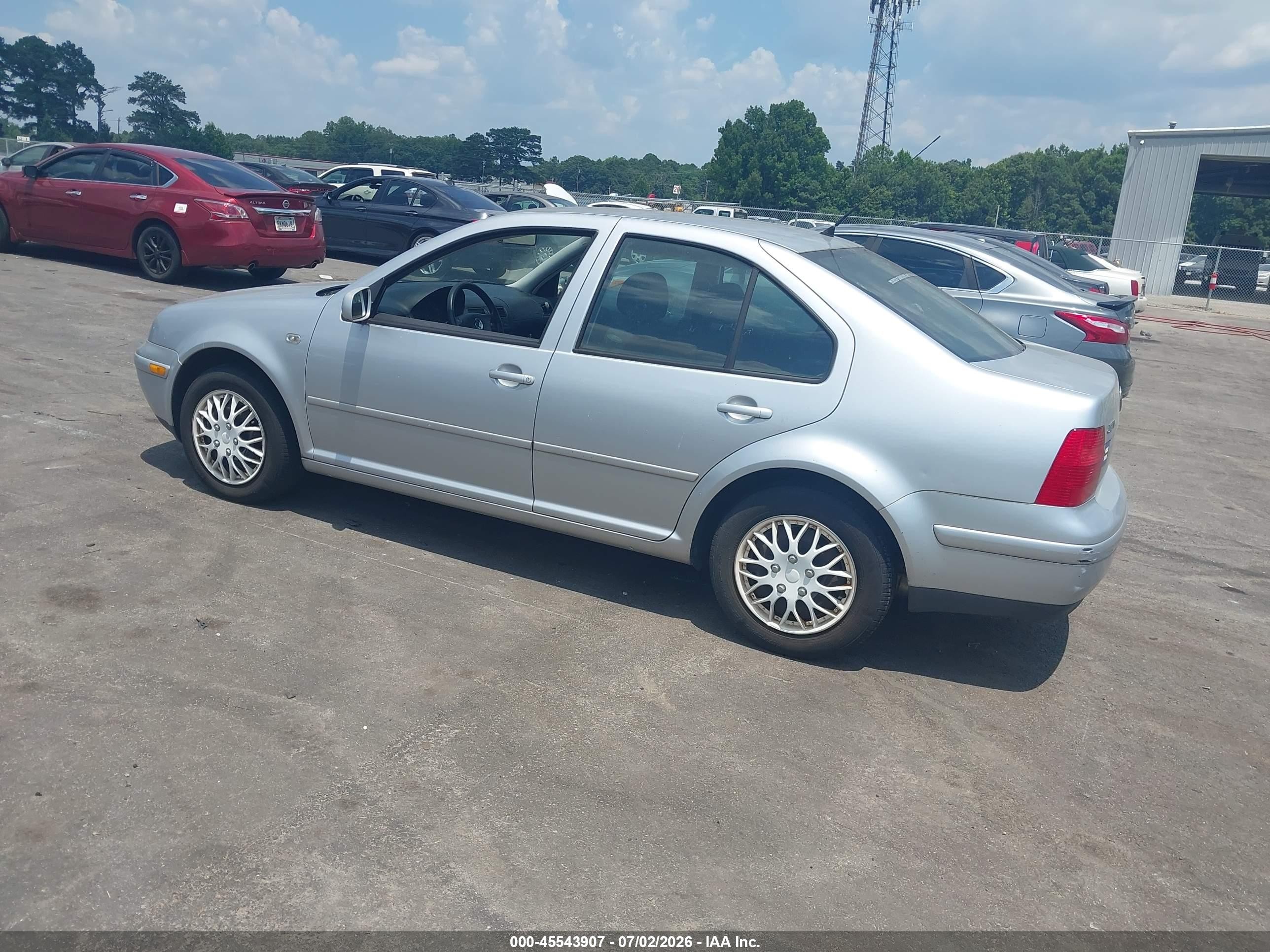 2003 Volkswagen Jetta Gl Gray vin: 3VWRK69M43M009003
