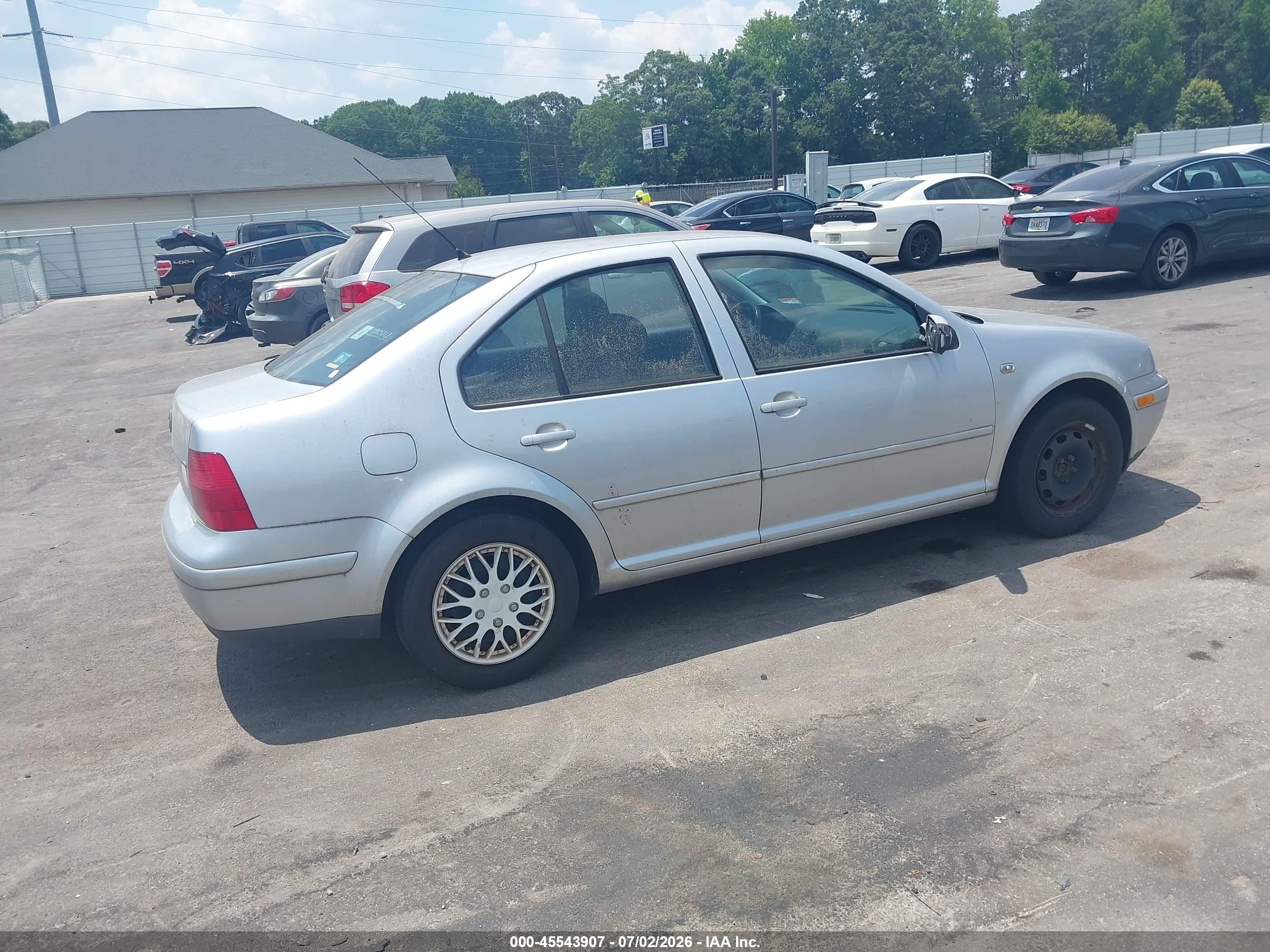 2003 Volkswagen Jetta Gl Gray vin: 3VWRK69M43M009003