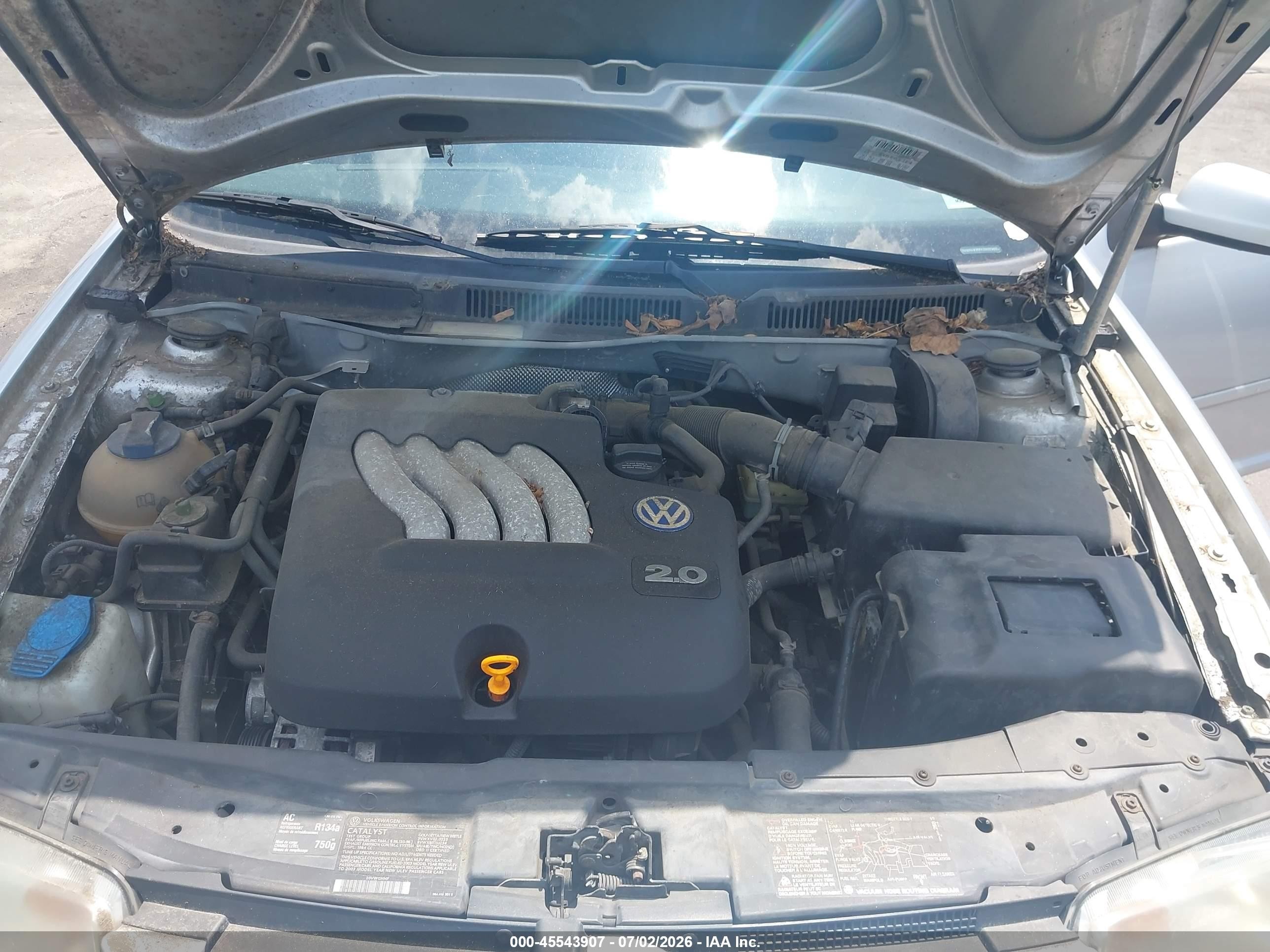 2003 Volkswagen Jetta Gl Gray vin: 3VWRK69M43M009003