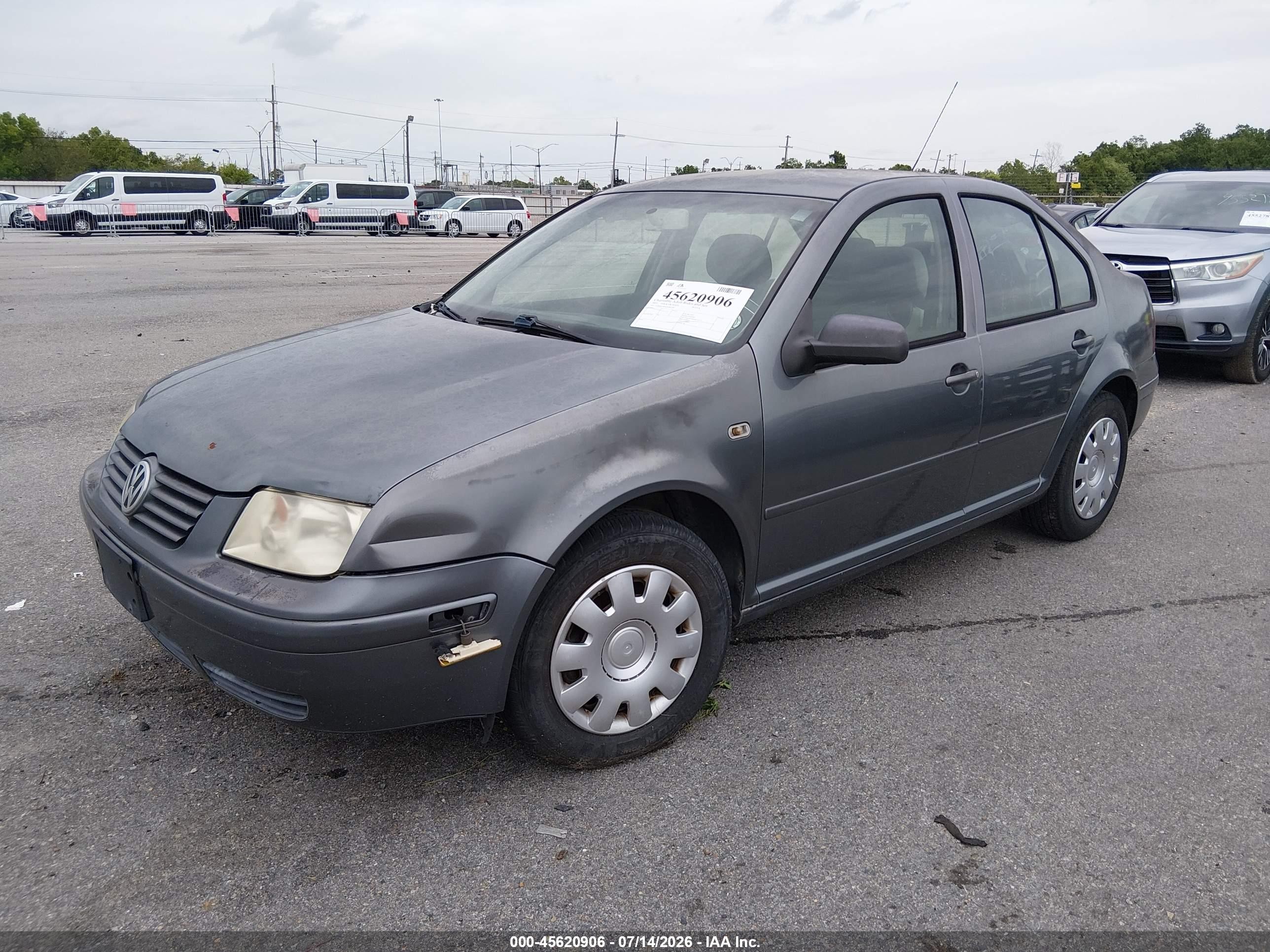2003 Volkswagen Jetta Gl Gray vin: 3VWRK69M43M041997