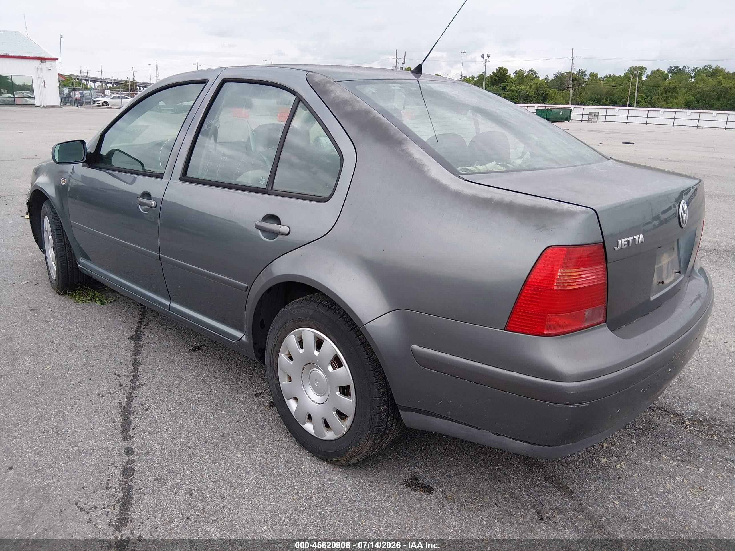 2003 Volkswagen Jetta Gl Gray vin: 3VWRK69M43M041997