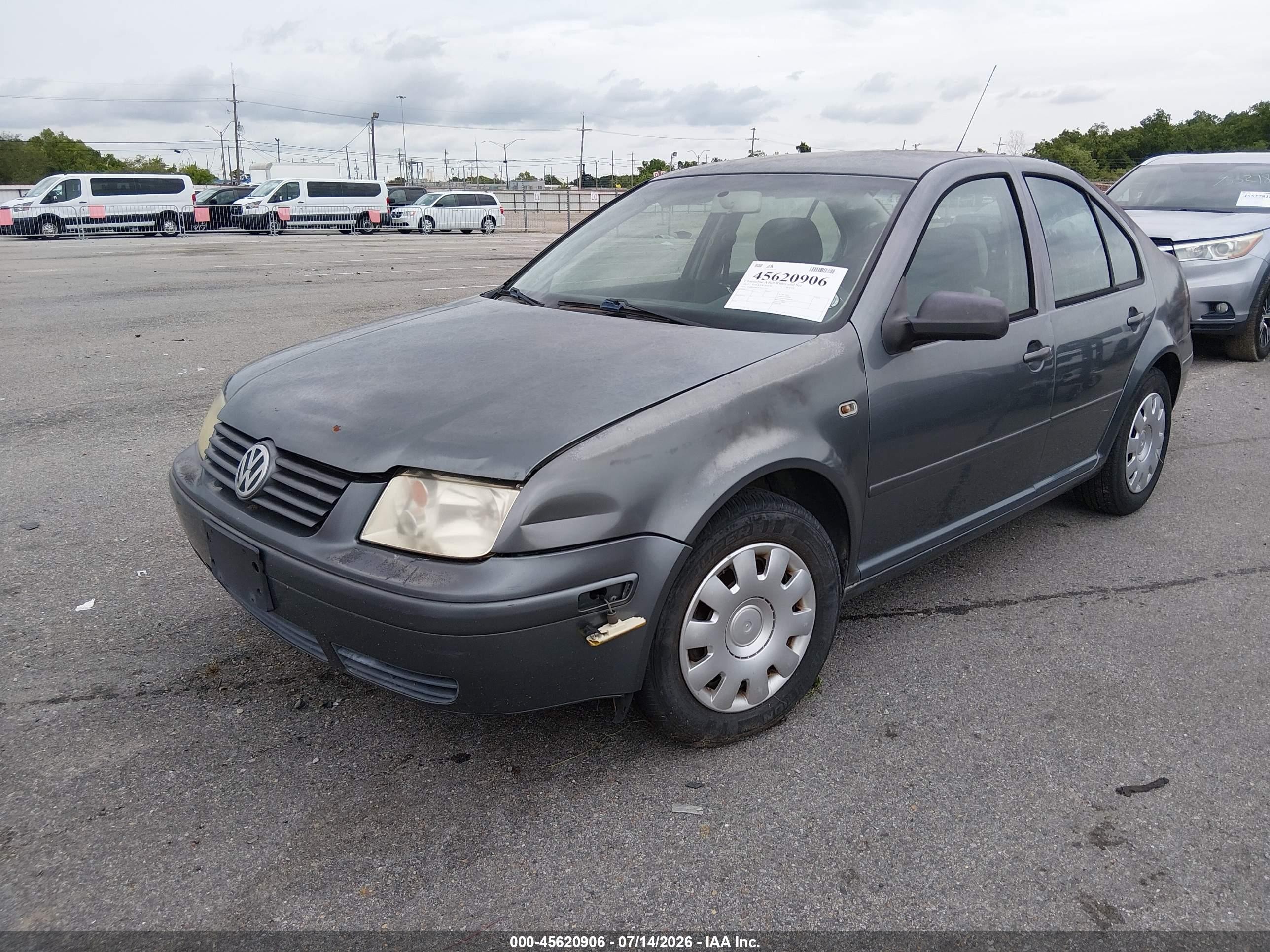 2003 Volkswagen Jetta Gl Gray vin: 3VWRK69M43M041997