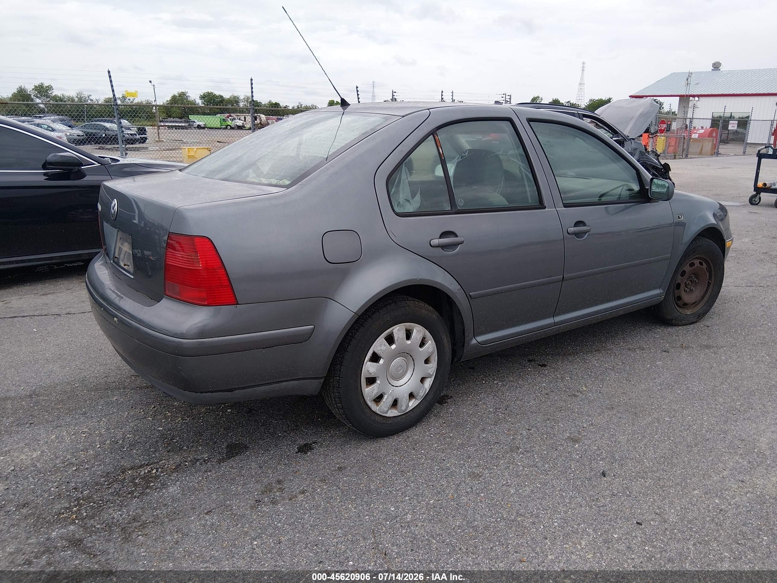 2003 Volkswagen Jetta Gl Gray vin: 3VWRK69M43M041997
