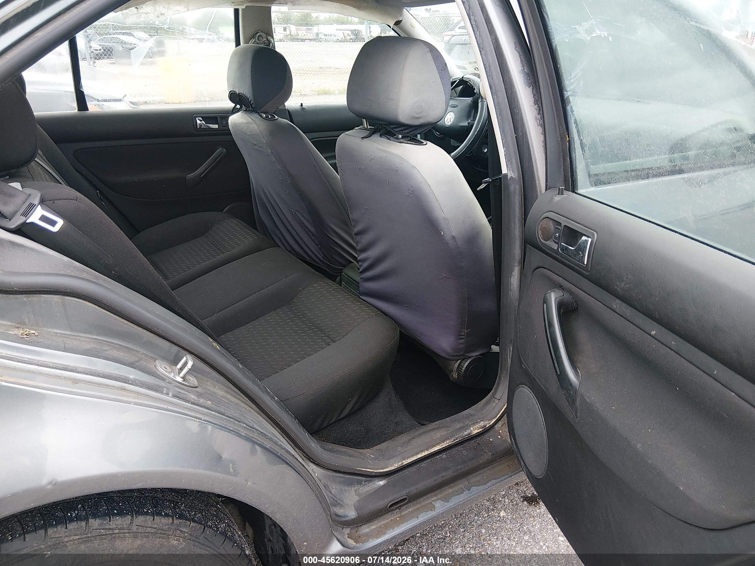 2003 Volkswagen Jetta Gl Gray vin: 3VWRK69M43M041997