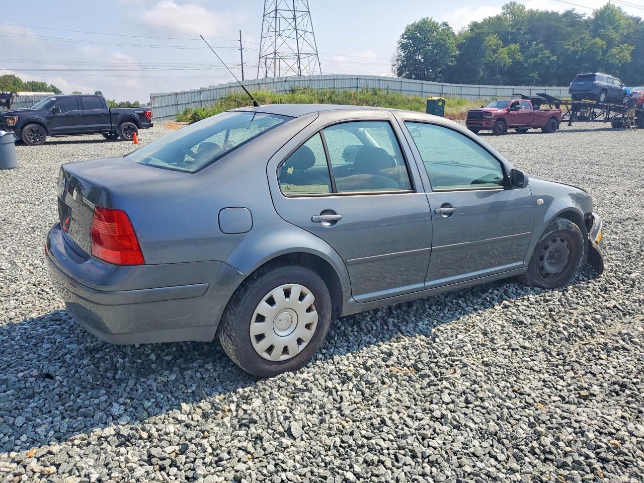 2003 Volkswagen Jetta Gl Gray vin: 3VWRK69M43M160763