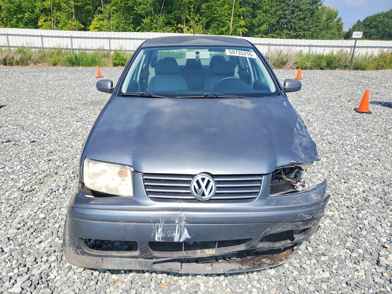 2003 Volkswagen Jetta Gl Gray vin: 3VWRK69M43M160763