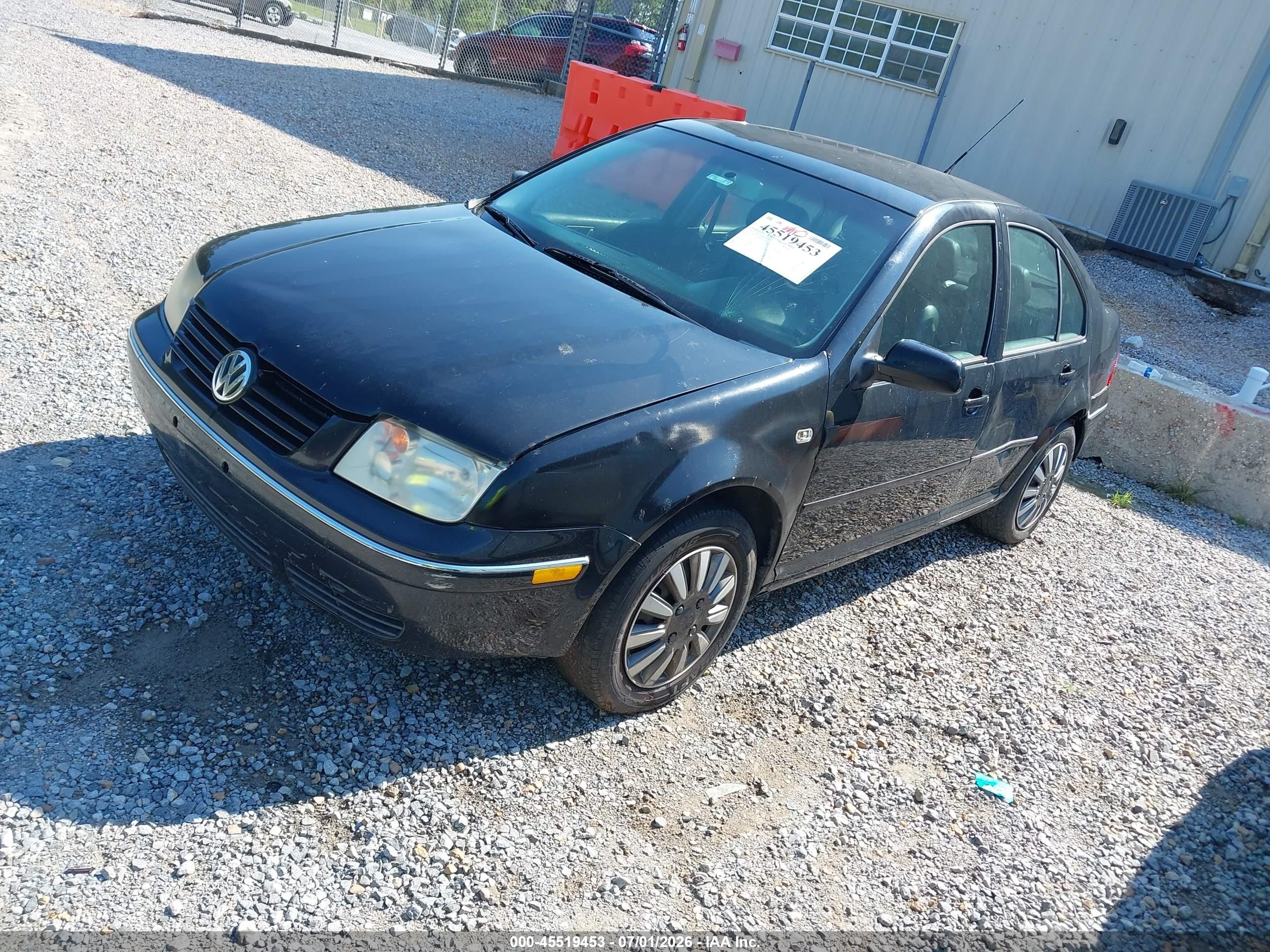 2004 Volkswagen Jetta Gl Black vin: 3VWRK69M44M011870