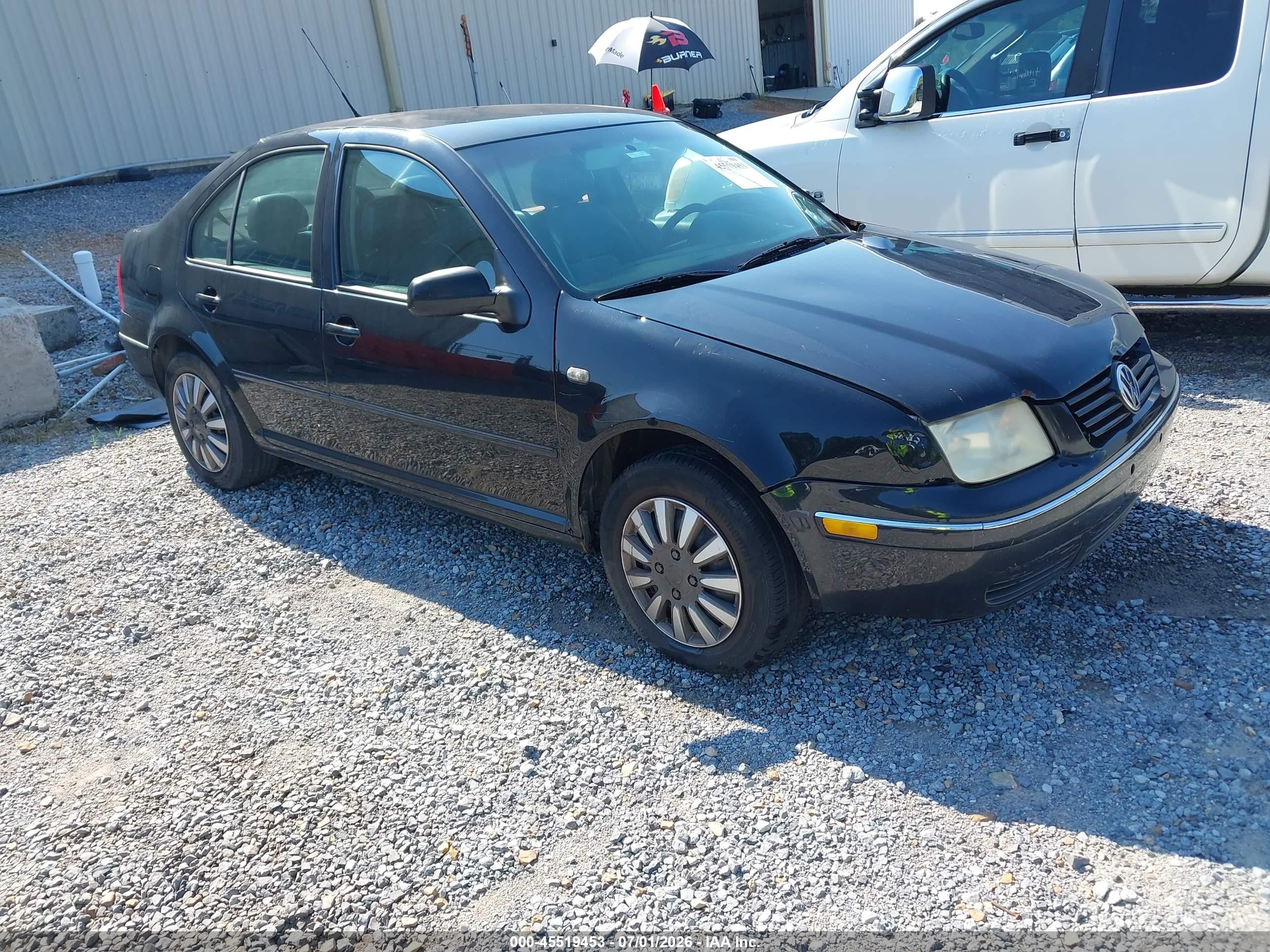 2004 Volkswagen Jetta Gl Black vin: 3VWRK69M44M011870