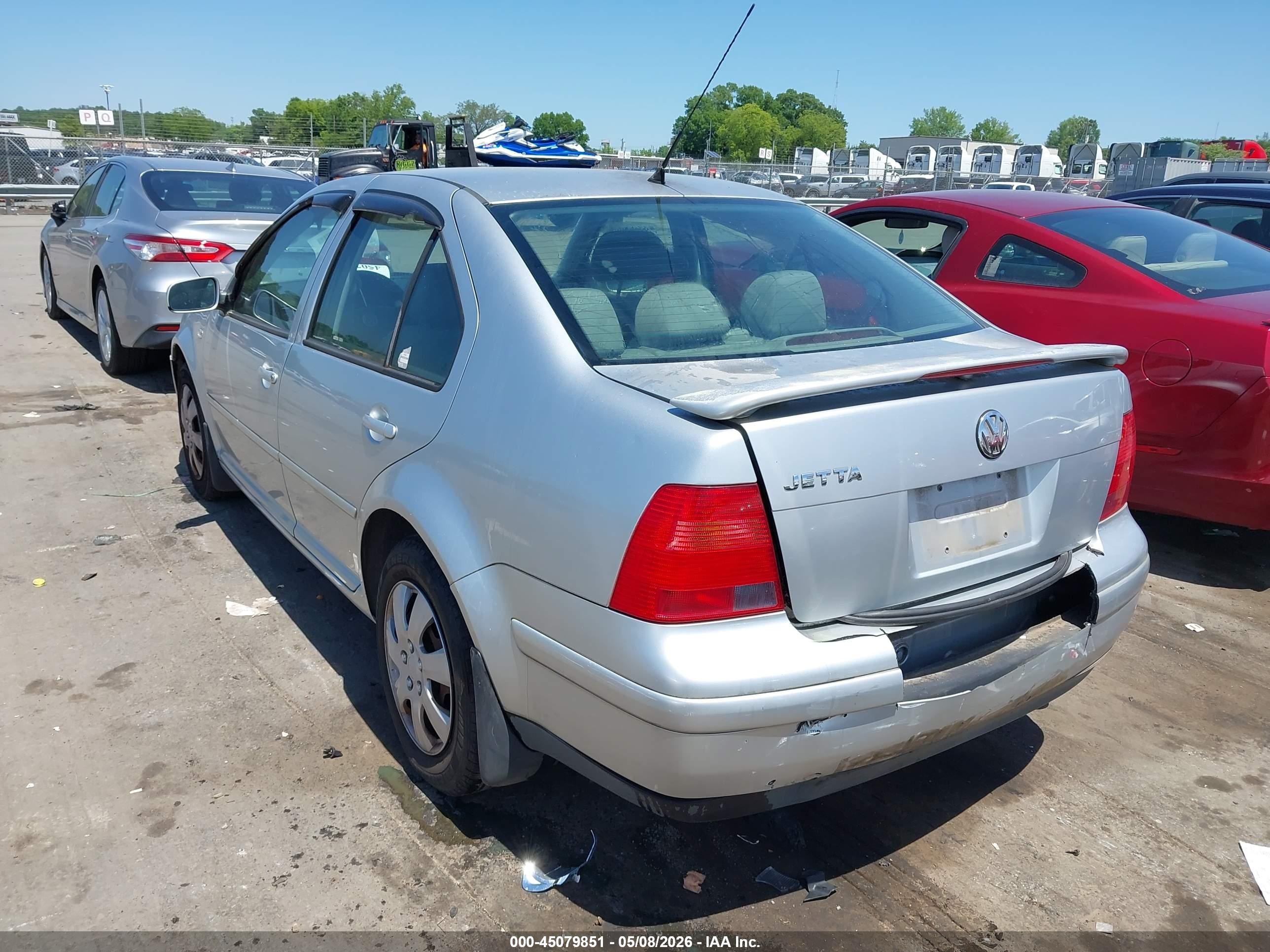 2003 Volkswagen Jetta Gl Silver vin: 3VWRK69M53M127786