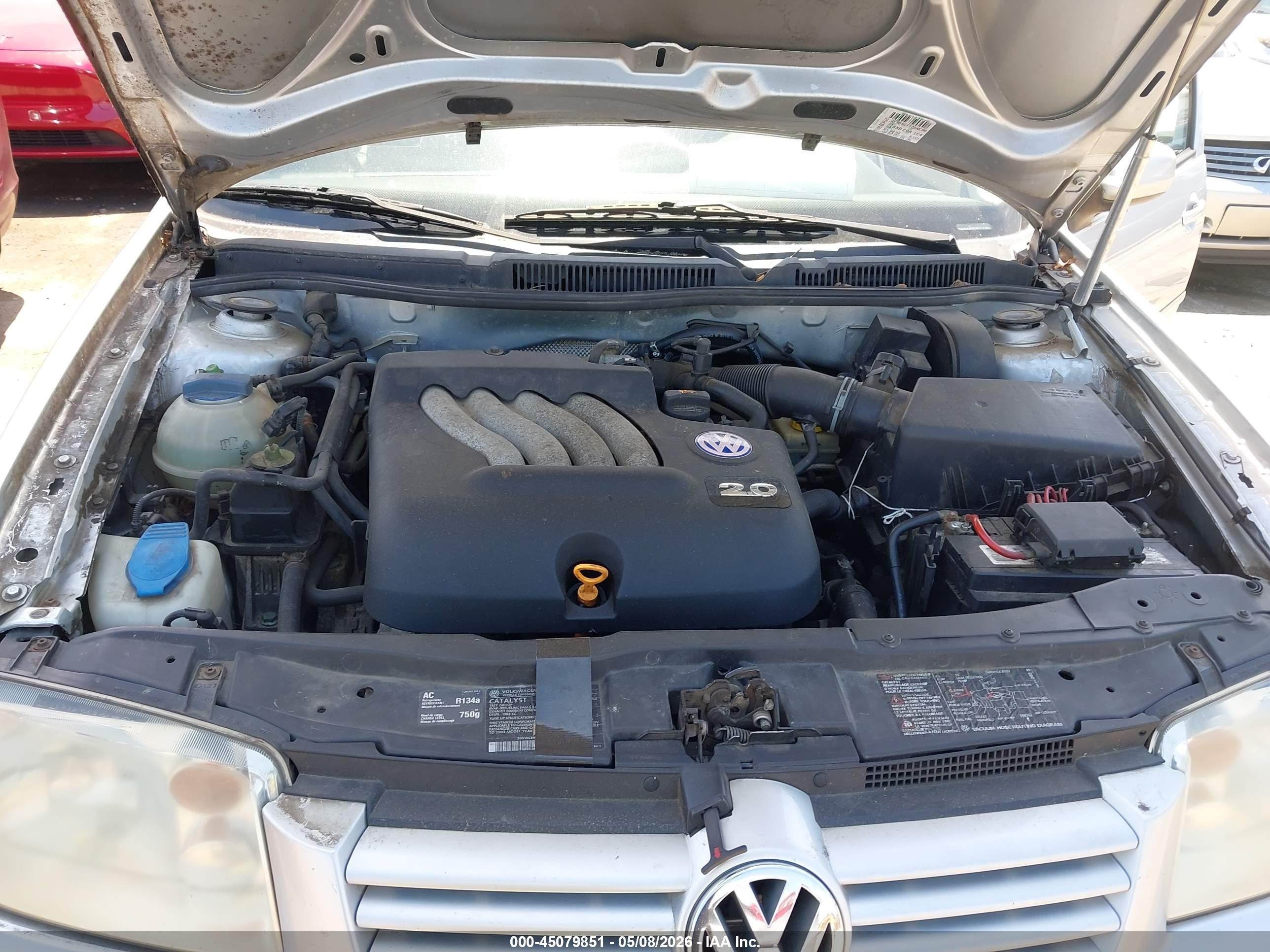 2003 Volkswagen Jetta Gl Silver vin: 3VWRK69M53M127786